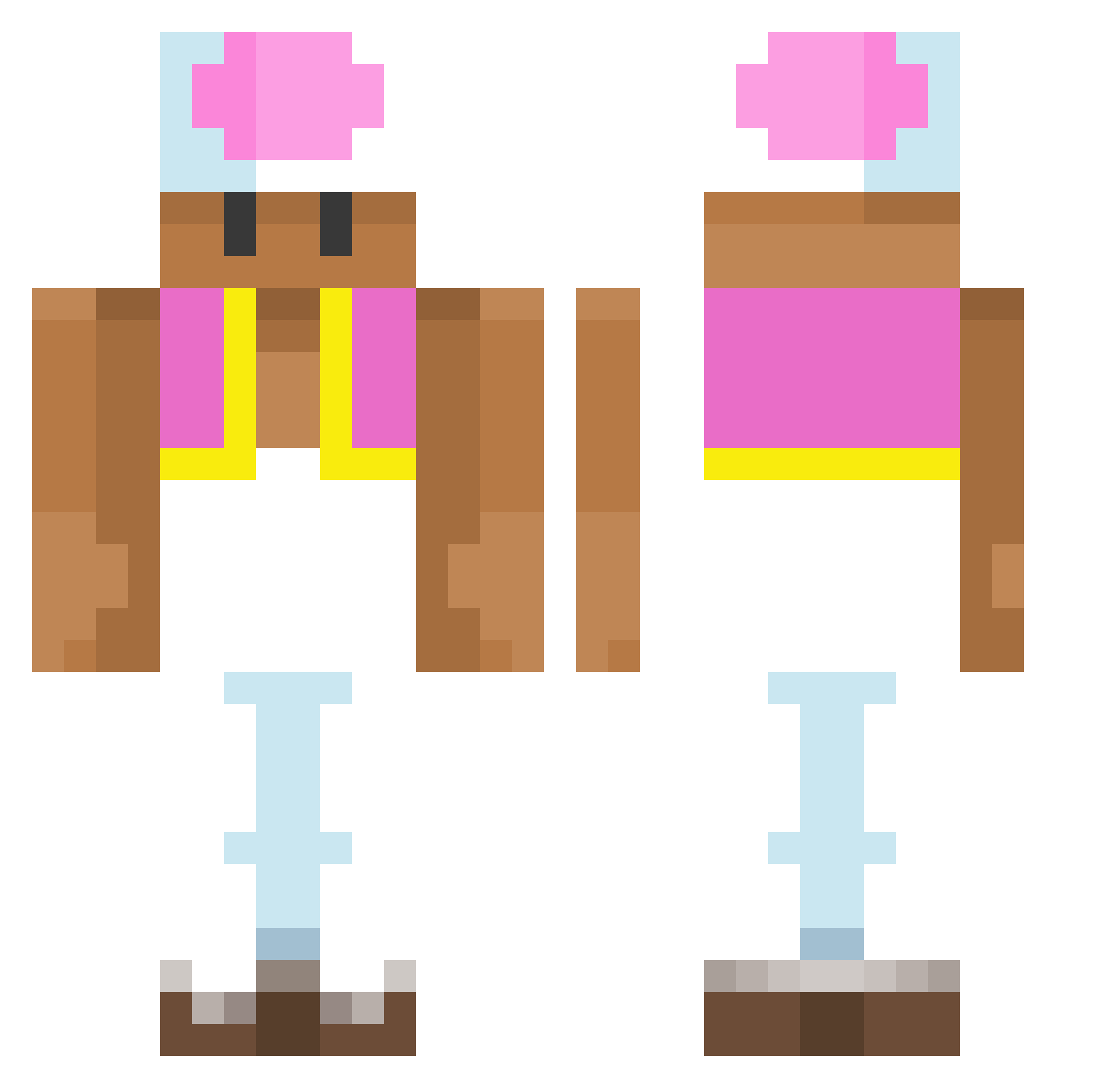 BastiTH - toadette Minecraft skin