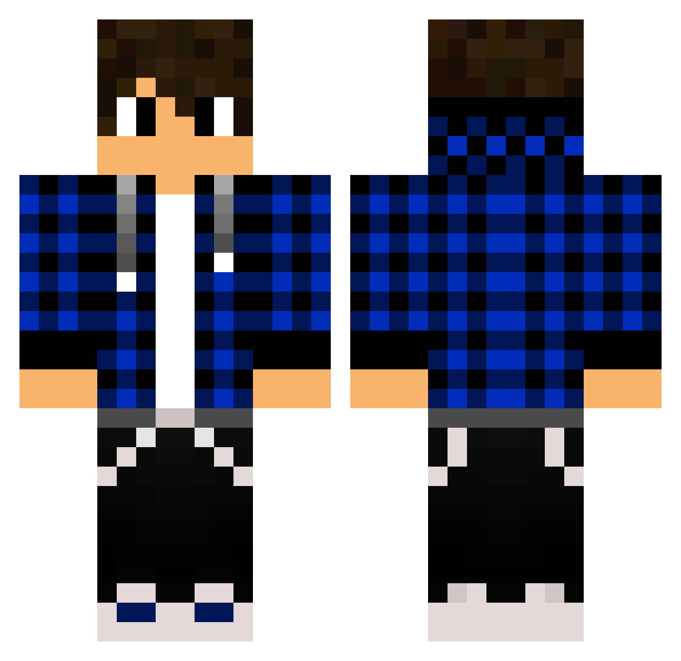 sindbad_games Minecraft skin, front and back view