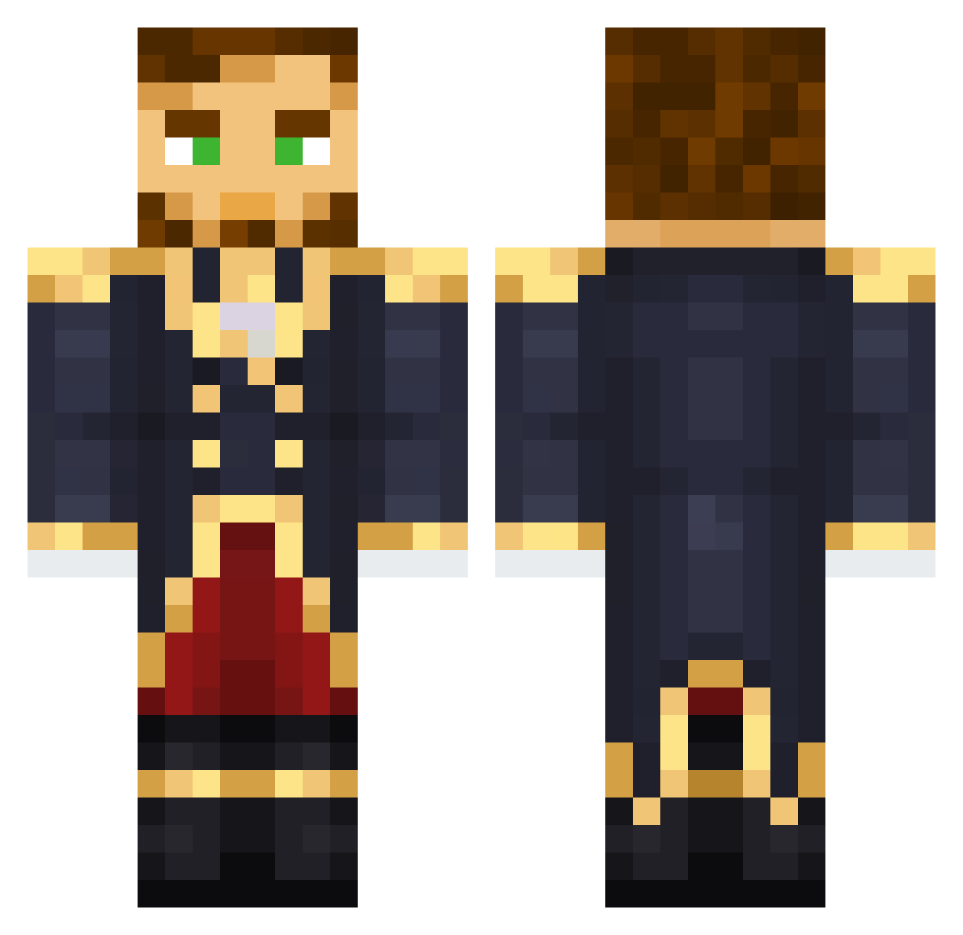 LOLTrOller2121 Minecraft skin, front and back view