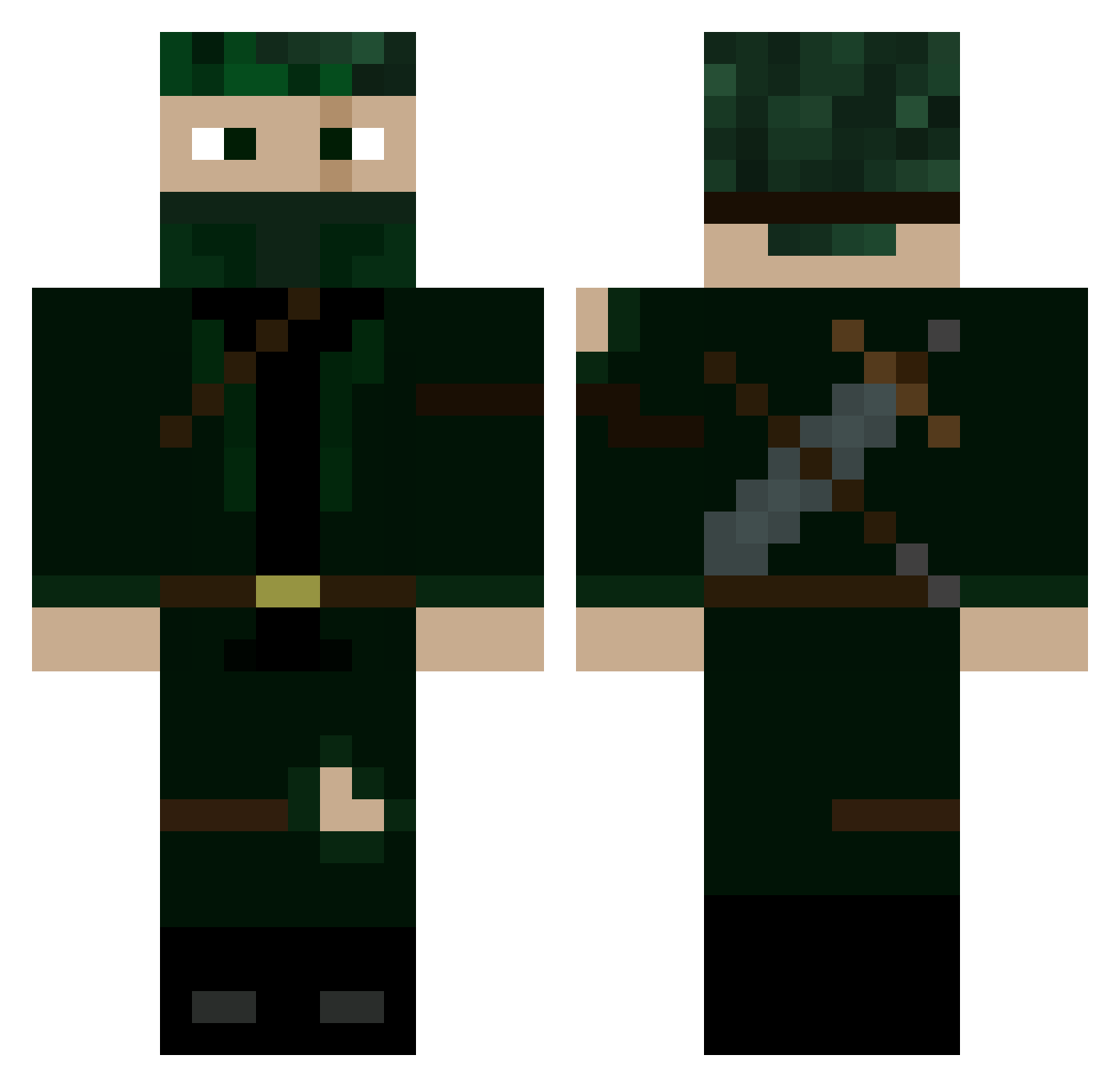 _SleepyJoe_Zzz Minecraft skin, front and back view