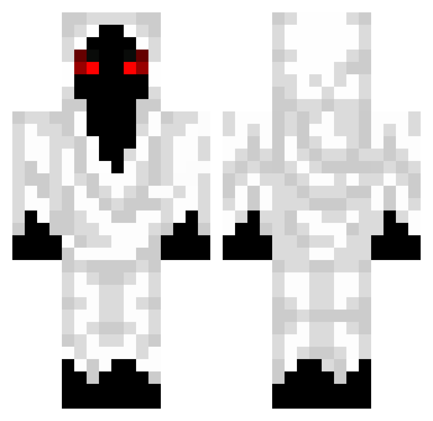 _Entity3O3_ Minecraft skin, front and back view