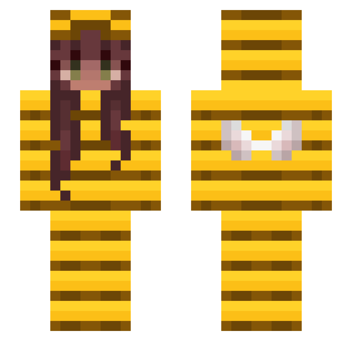 Lilapila - bee wings Minecraft skin