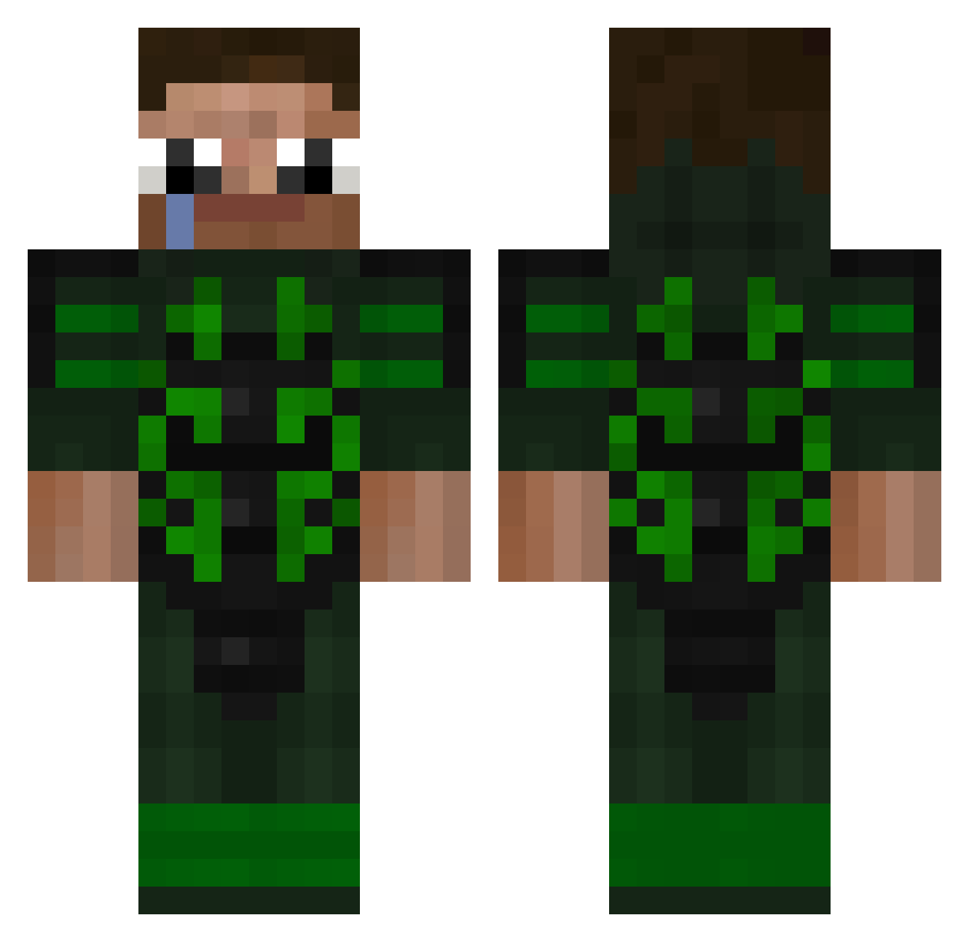 GhostShaddow666 - crying face Minecraft skin