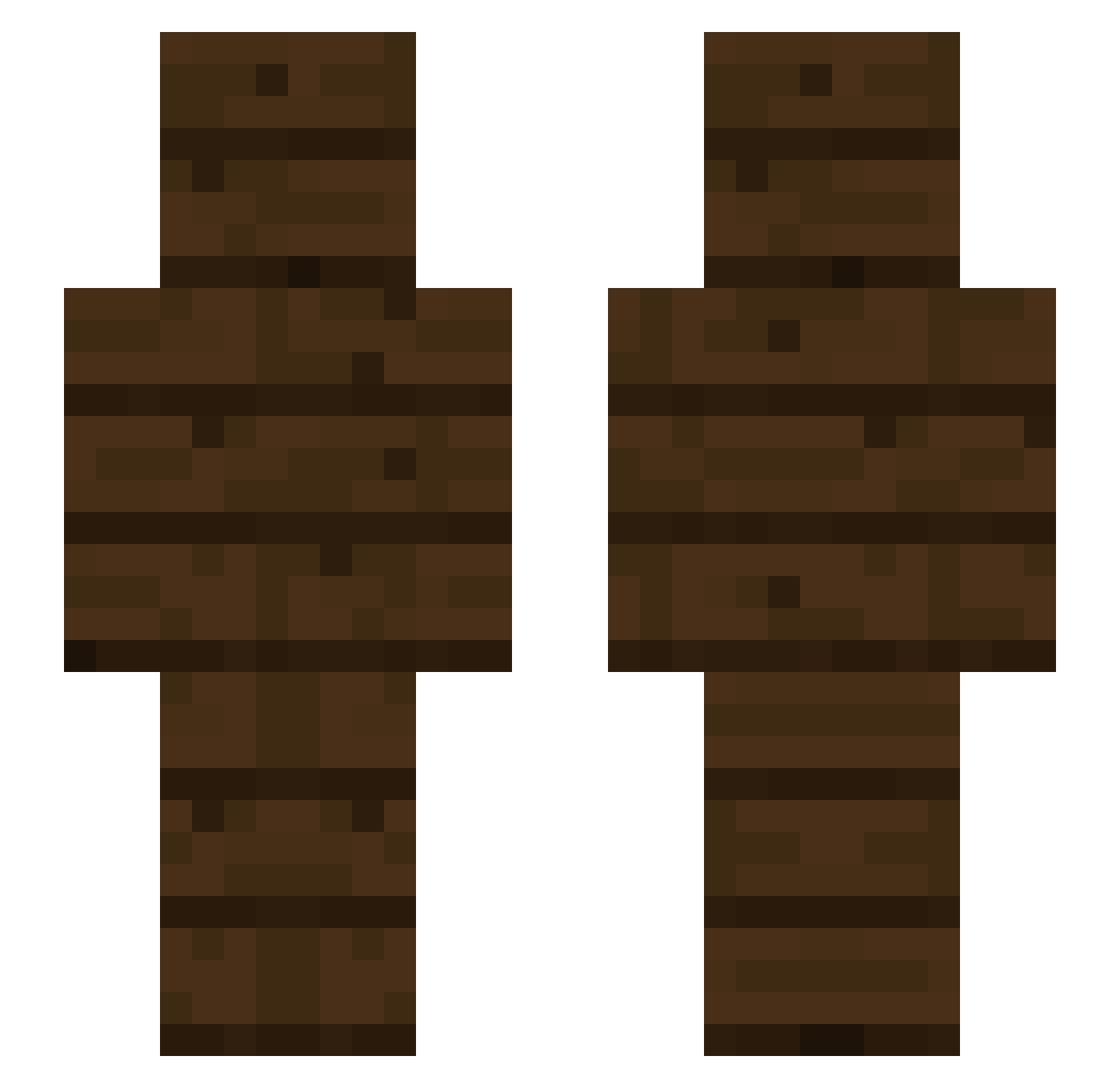 Psihii_ Minecraft skin, front and back view