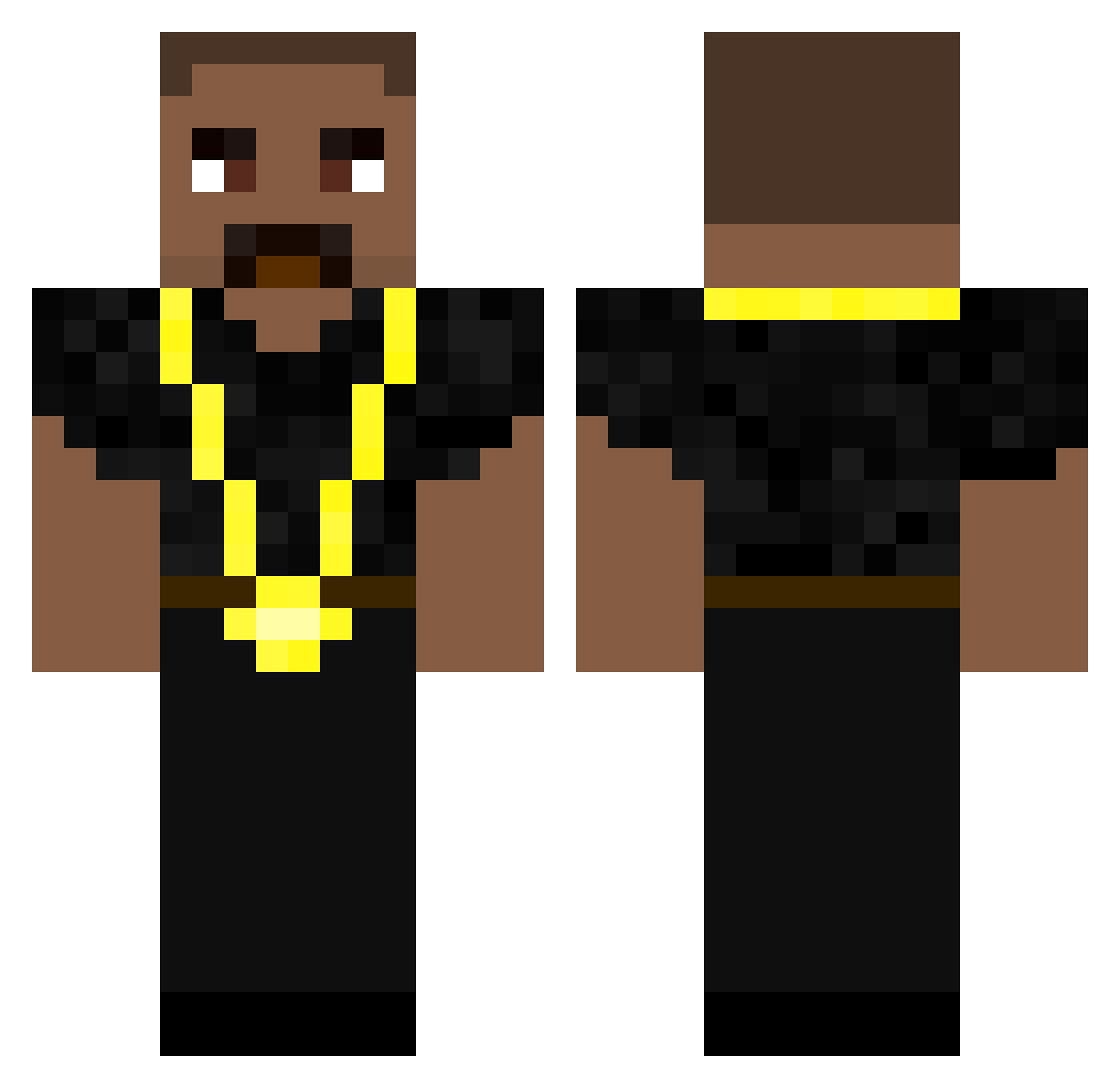 Decl4n_ Minecraft skin, front and back view