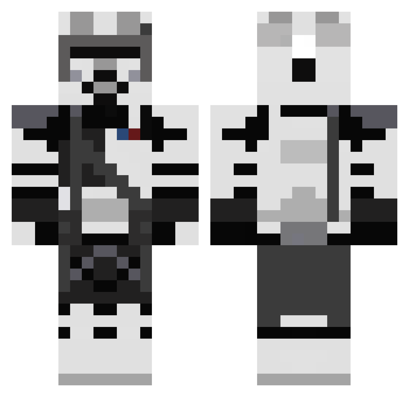 __Brody Minecraft skin, front and back view