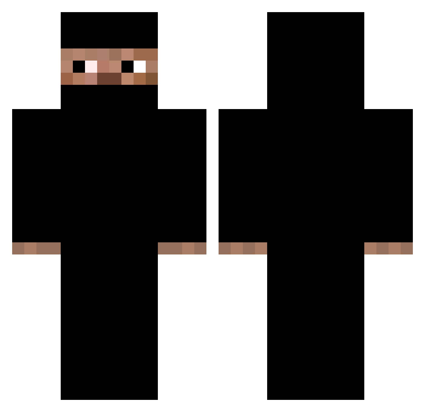 riib_ Minecraft skin, front and back view