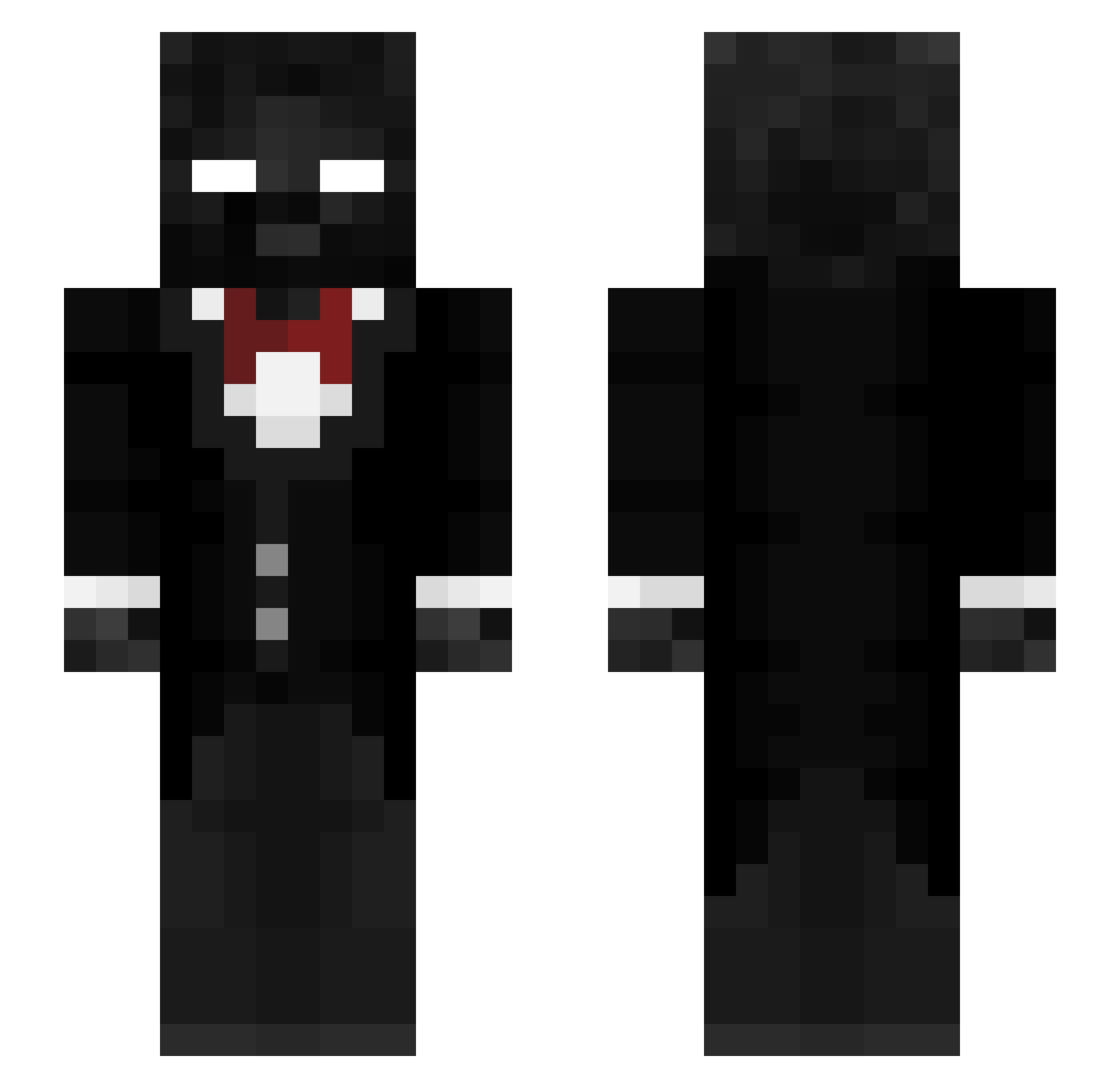 mapicc667 Minecraft skin, front and back view