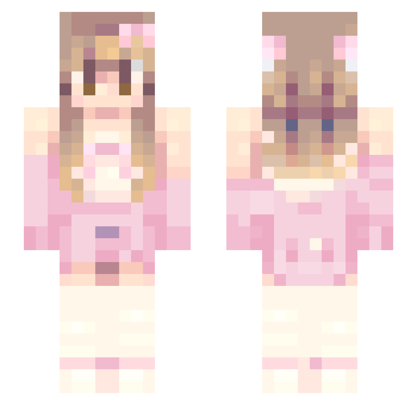 ultra_drache Minecraft skin, front and back view