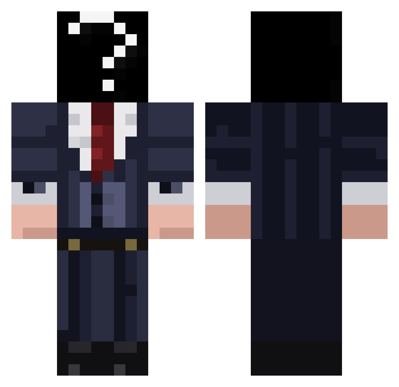 Luk4rma_YT Minecraft skin, front and back view