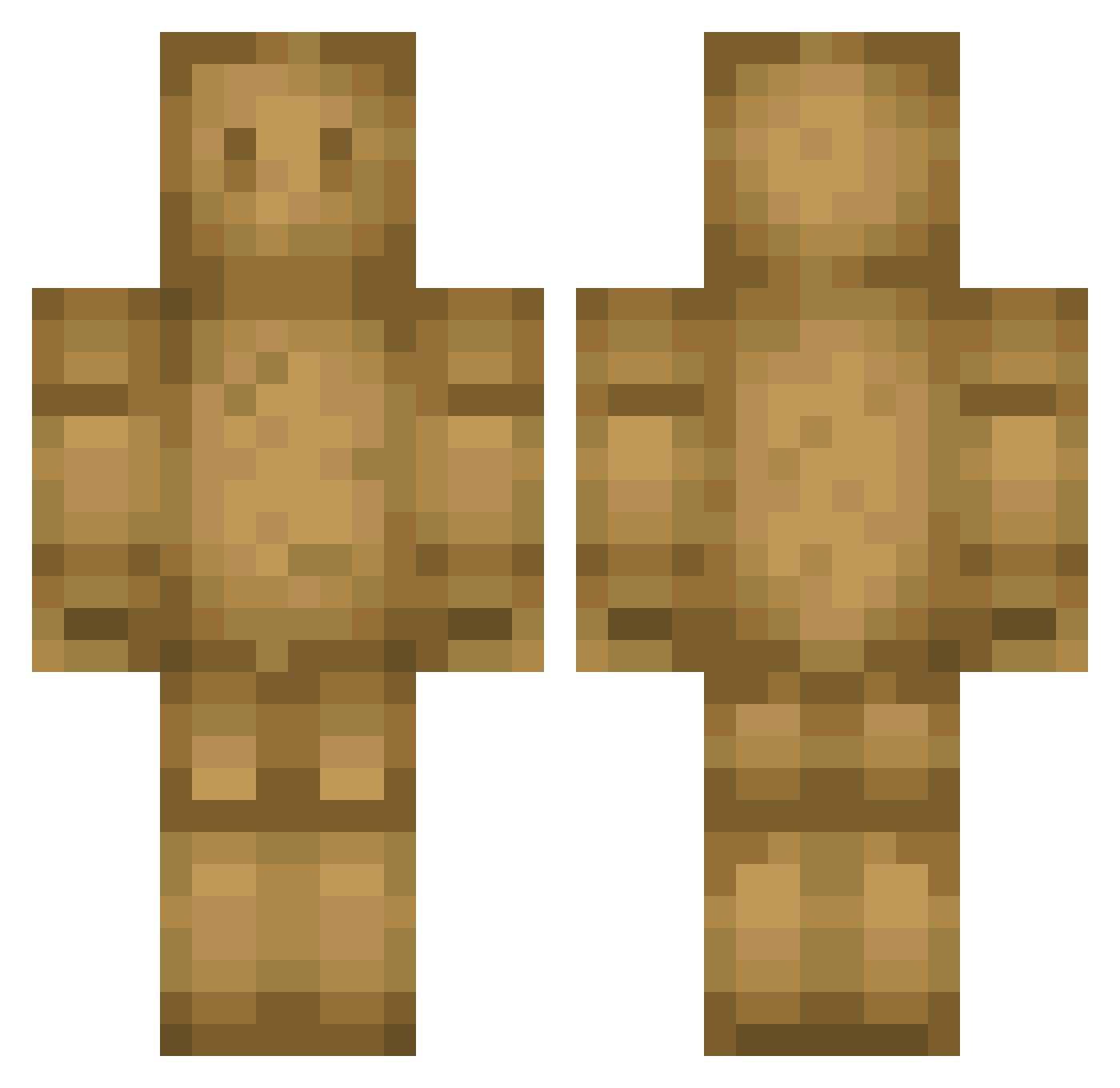 Im_Koya Minecraft skin, front and back view