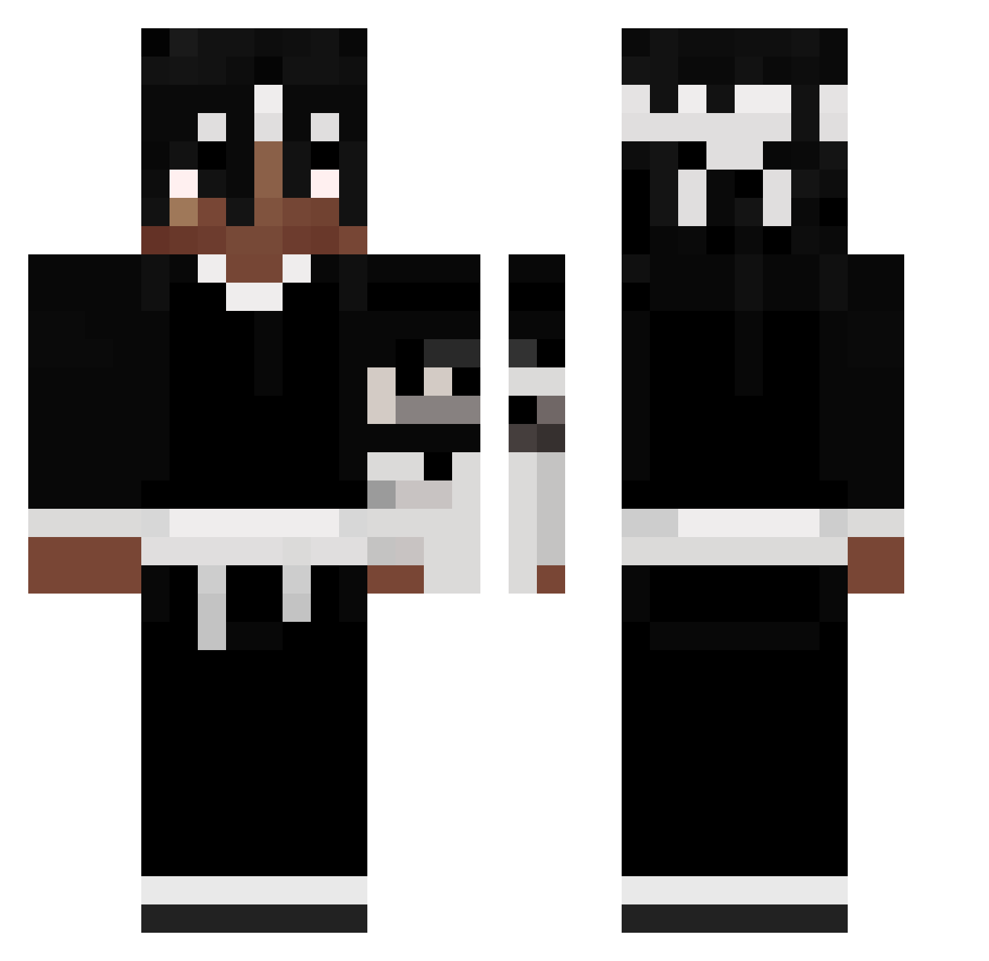 smith01_ Minecraft skin, front and back view