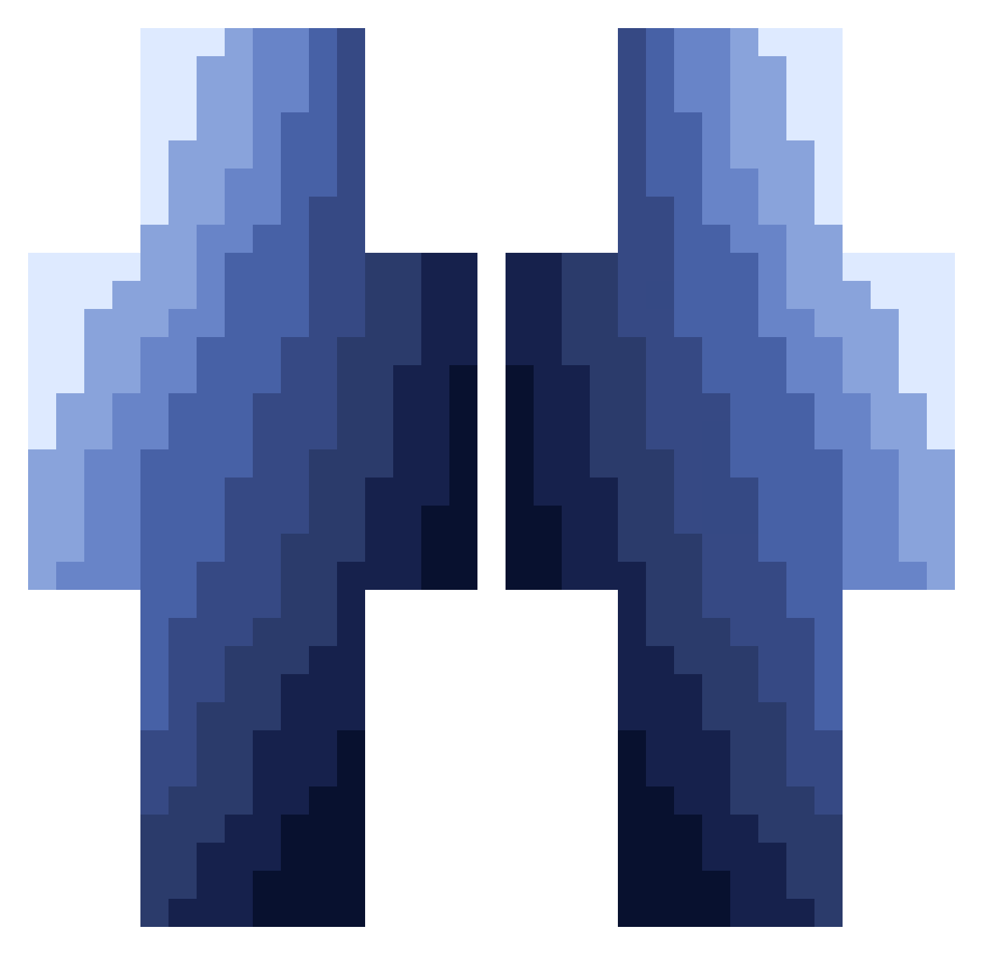 letsgeittogo Minecraft skin, front and back view