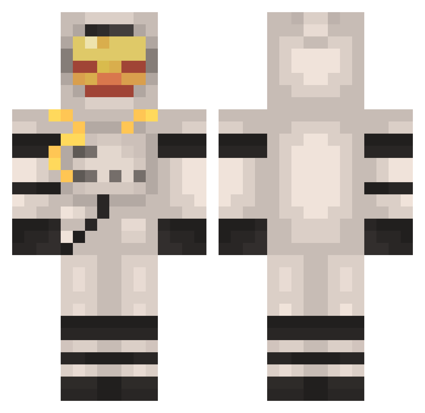 _Reqx_ Minecraft skin, front and back view