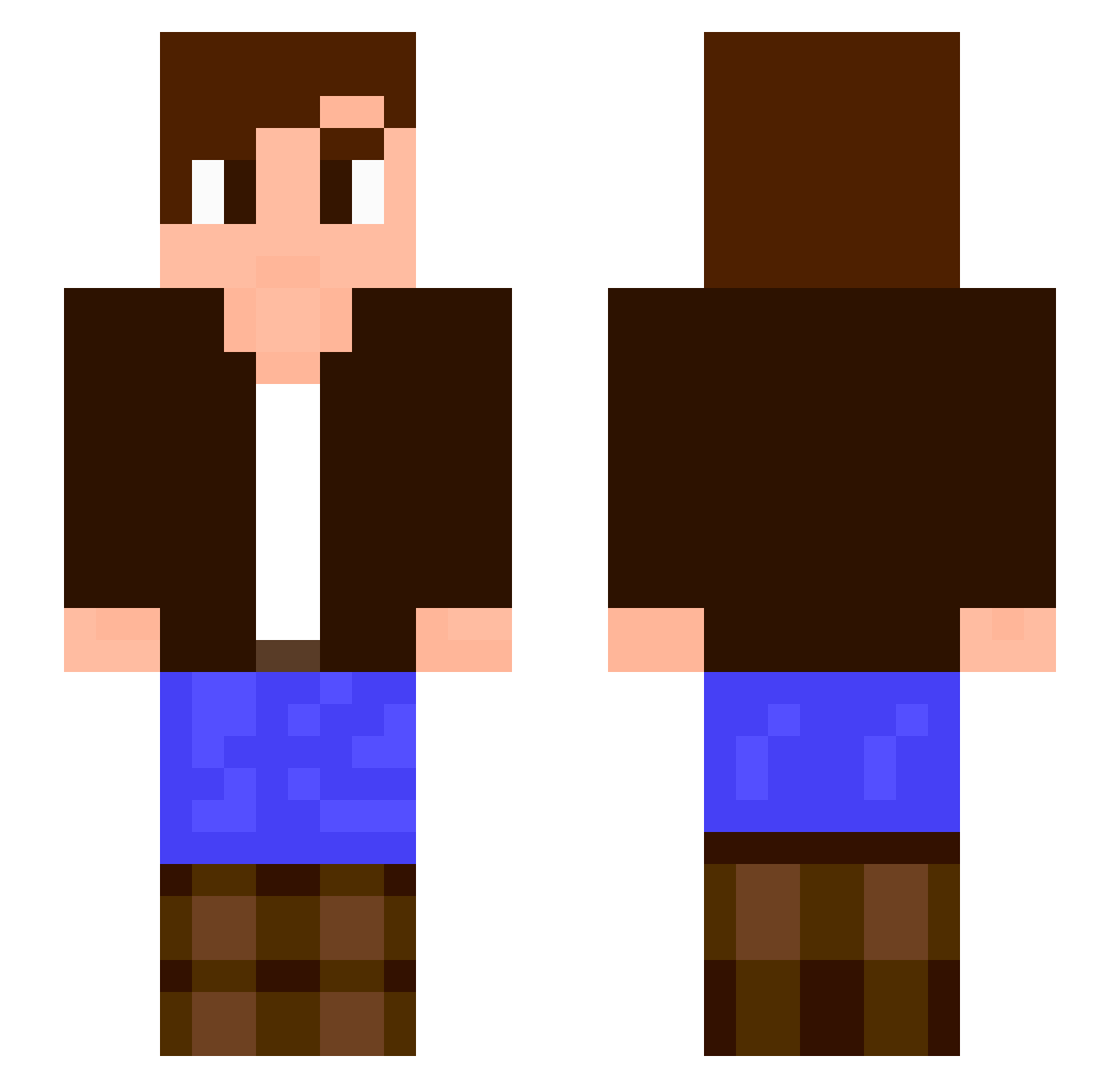 el_trolly Minecraft skin, front and back view