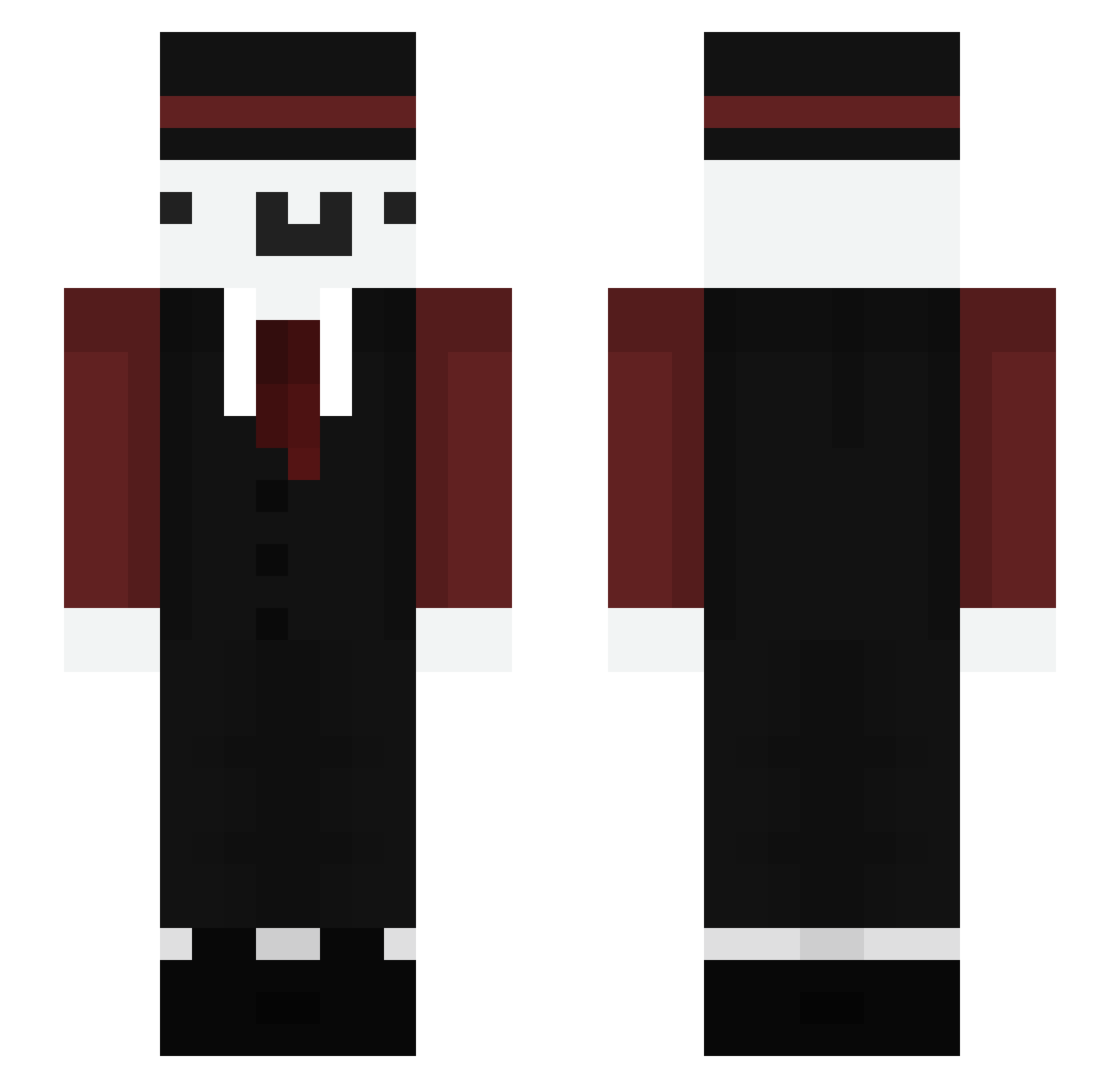 rotkiv_rotkiv Minecraft skin, front and back view