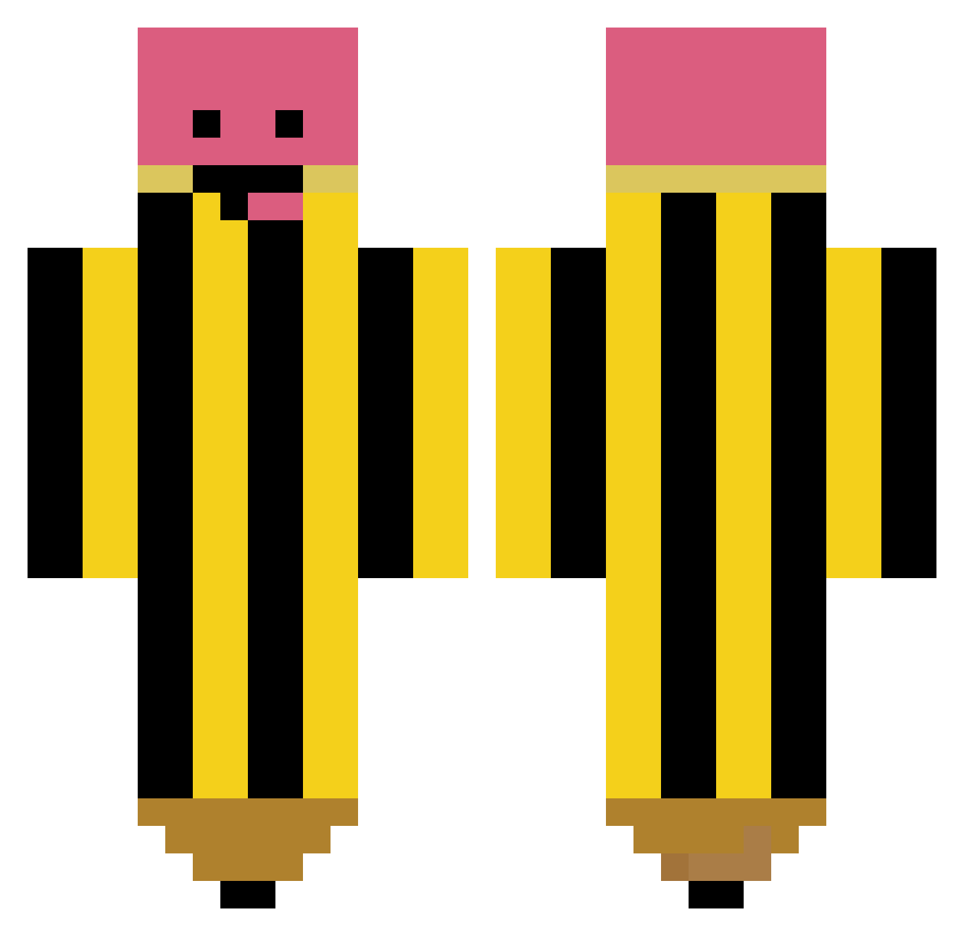 CuzImMaurice - pencil Minecraft skin