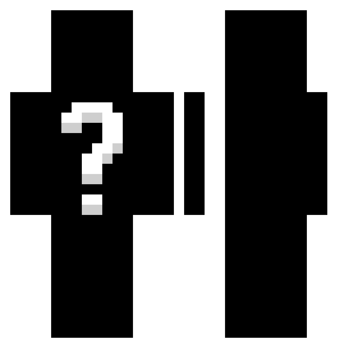 chrxzd Minecraft skin, front and back view