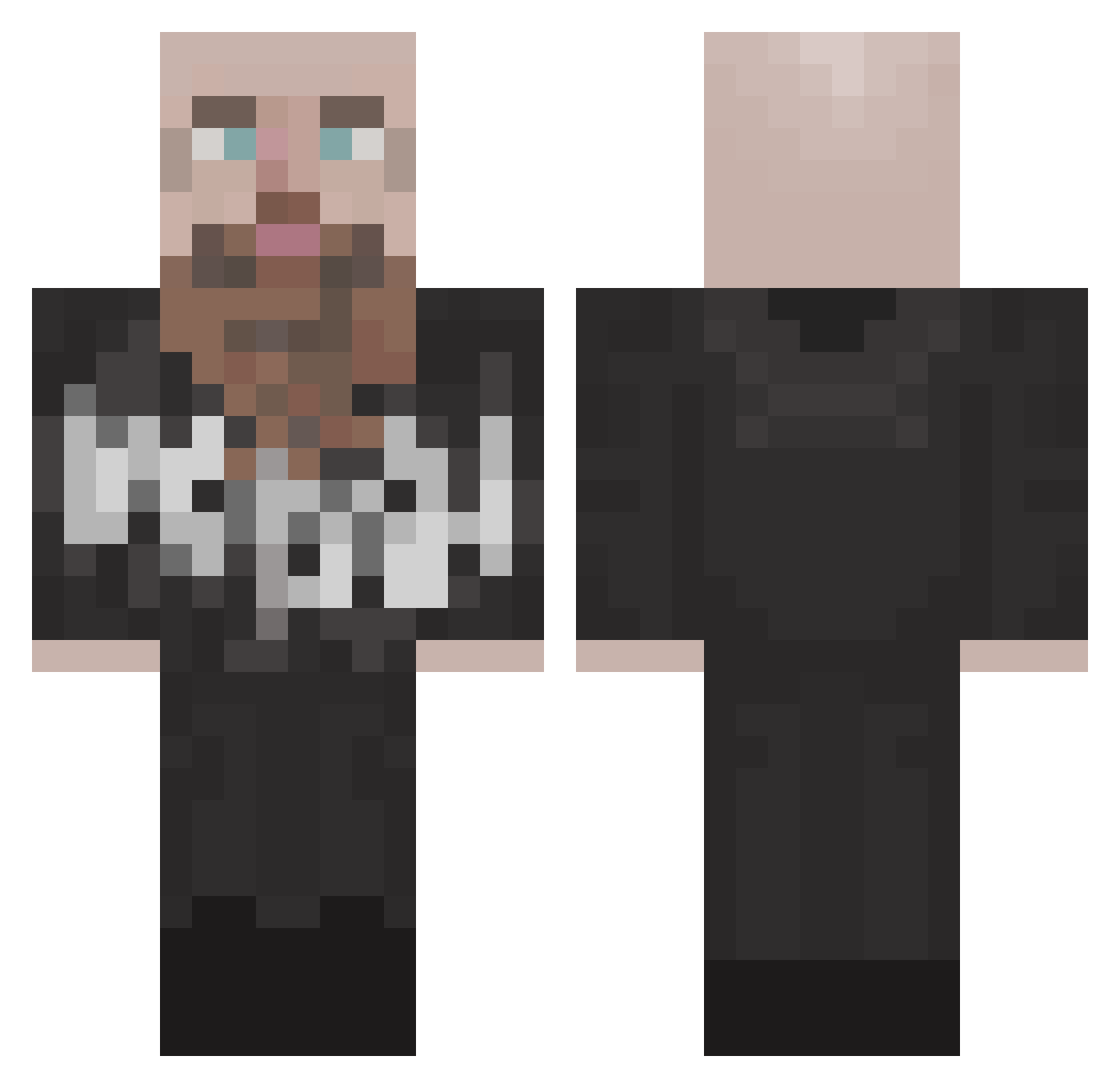 Sd0_ Minecraft skin, front and back view