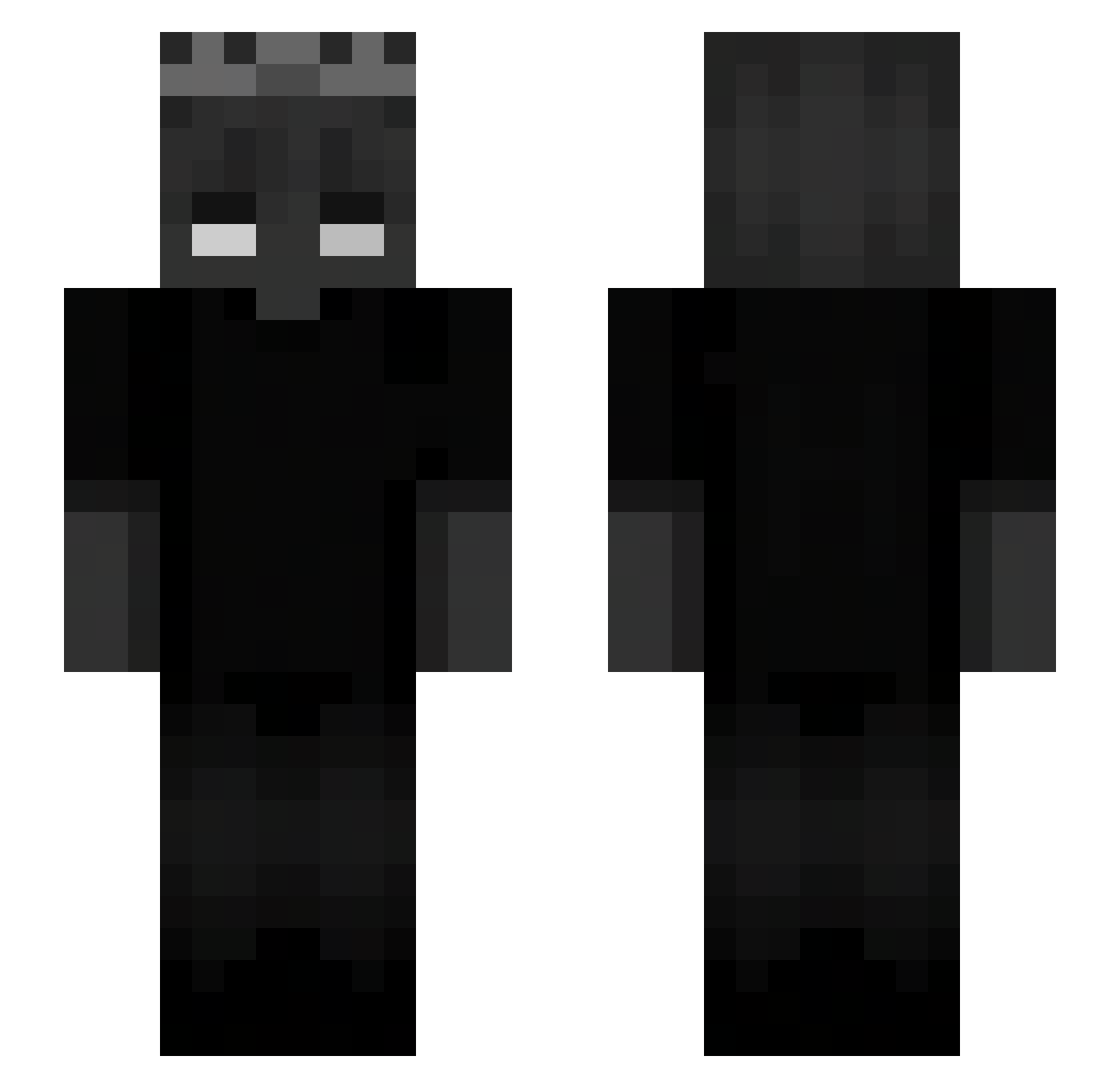 ziutek_77 Minecraft skin, front and back view