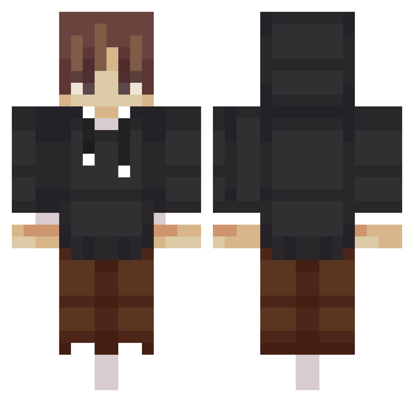 JustJonas02 Minecraft skin, front and back view