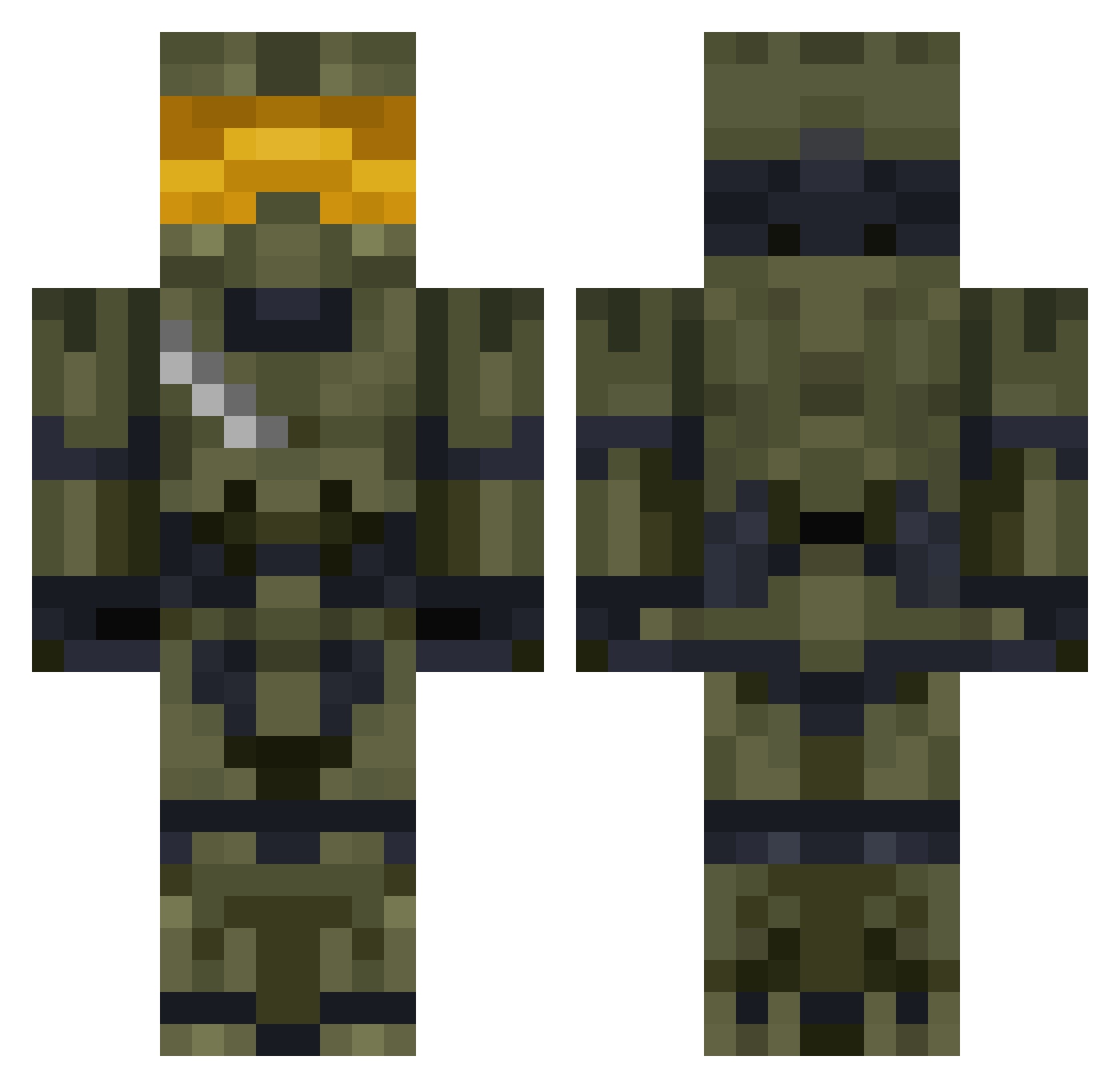 whoizwl Minecraft skin, front and back view