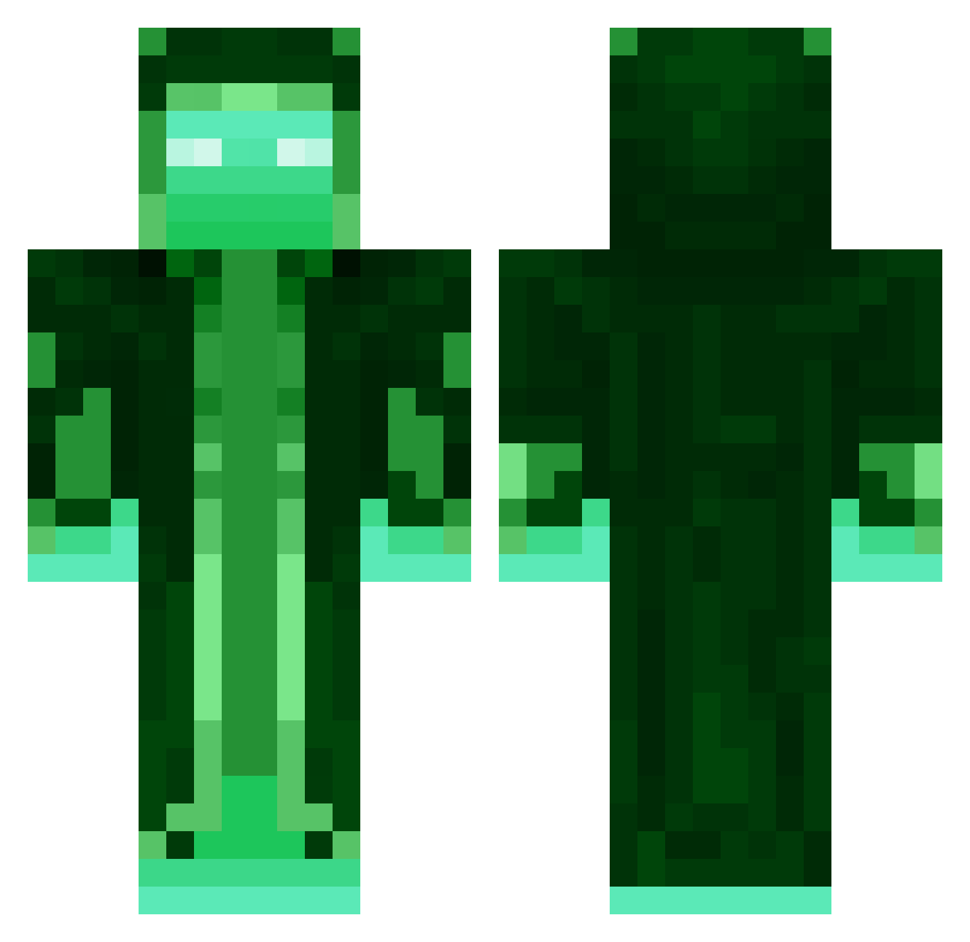 Vas_ok Minecraft skin, front and back view