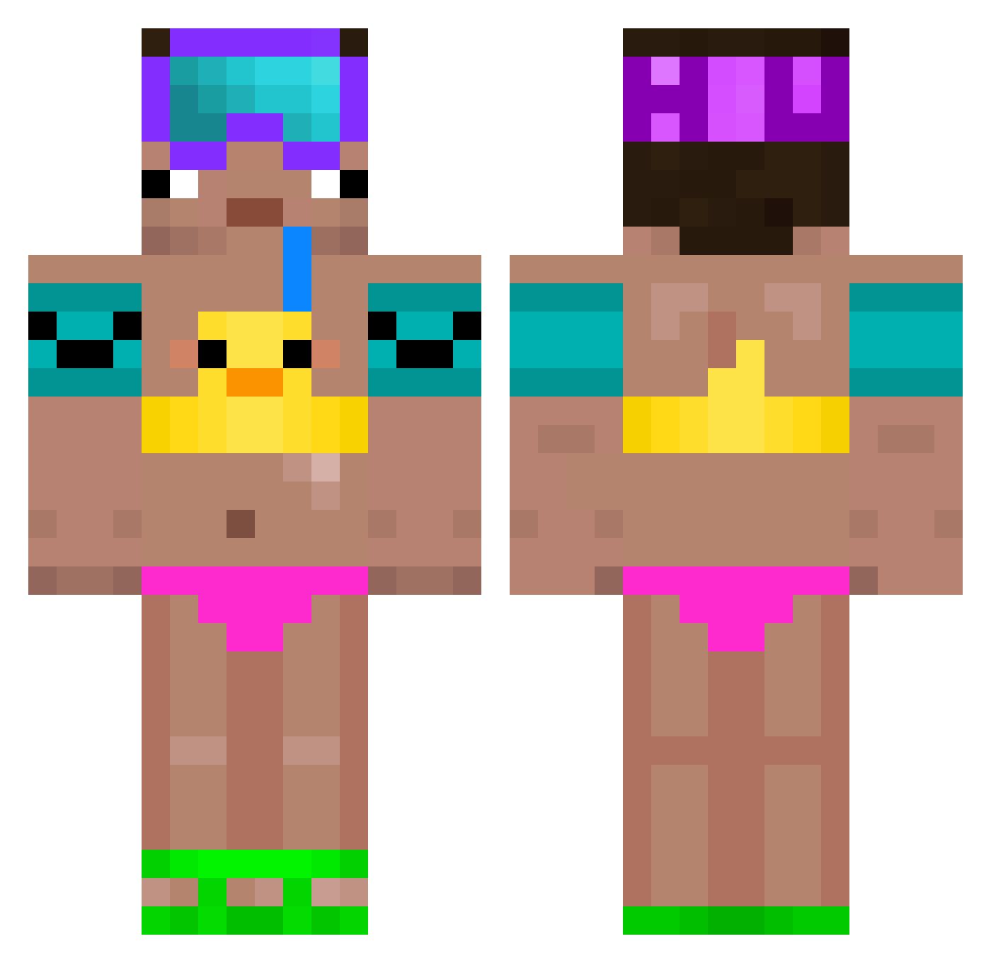 STEBY01 - duck floatie Minecraft skin