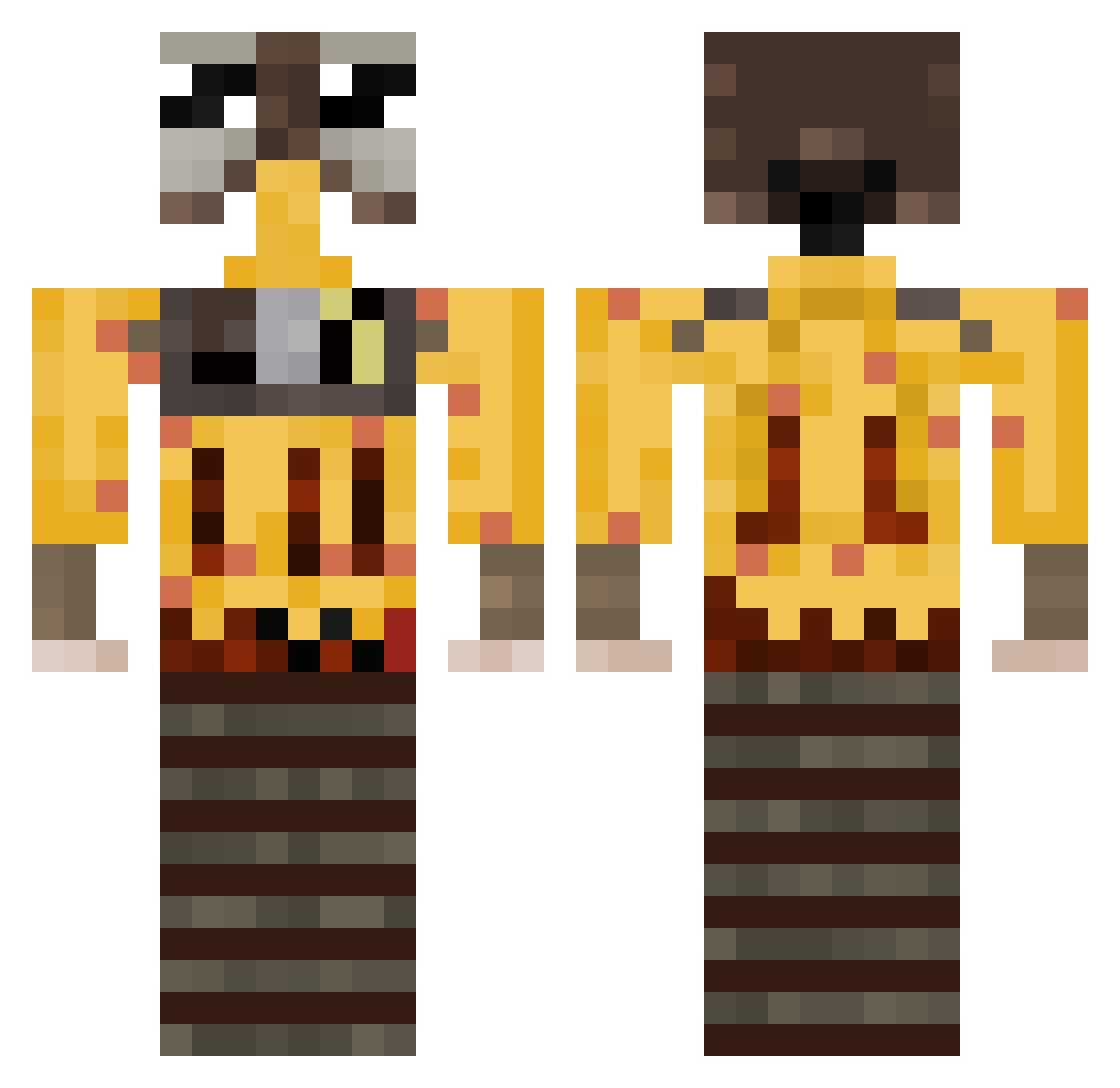xxrileyreidxx Minecraft skin, front and back view