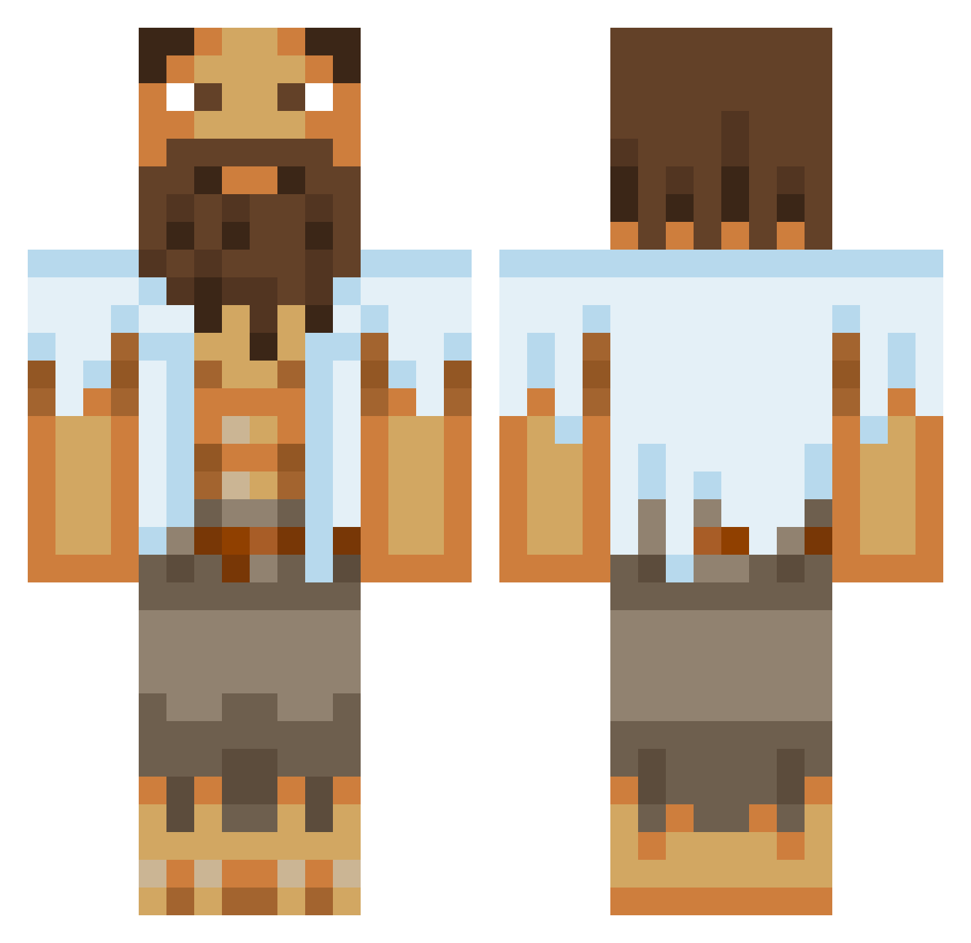 LegoLegs33121 - wildman Minecraft skin