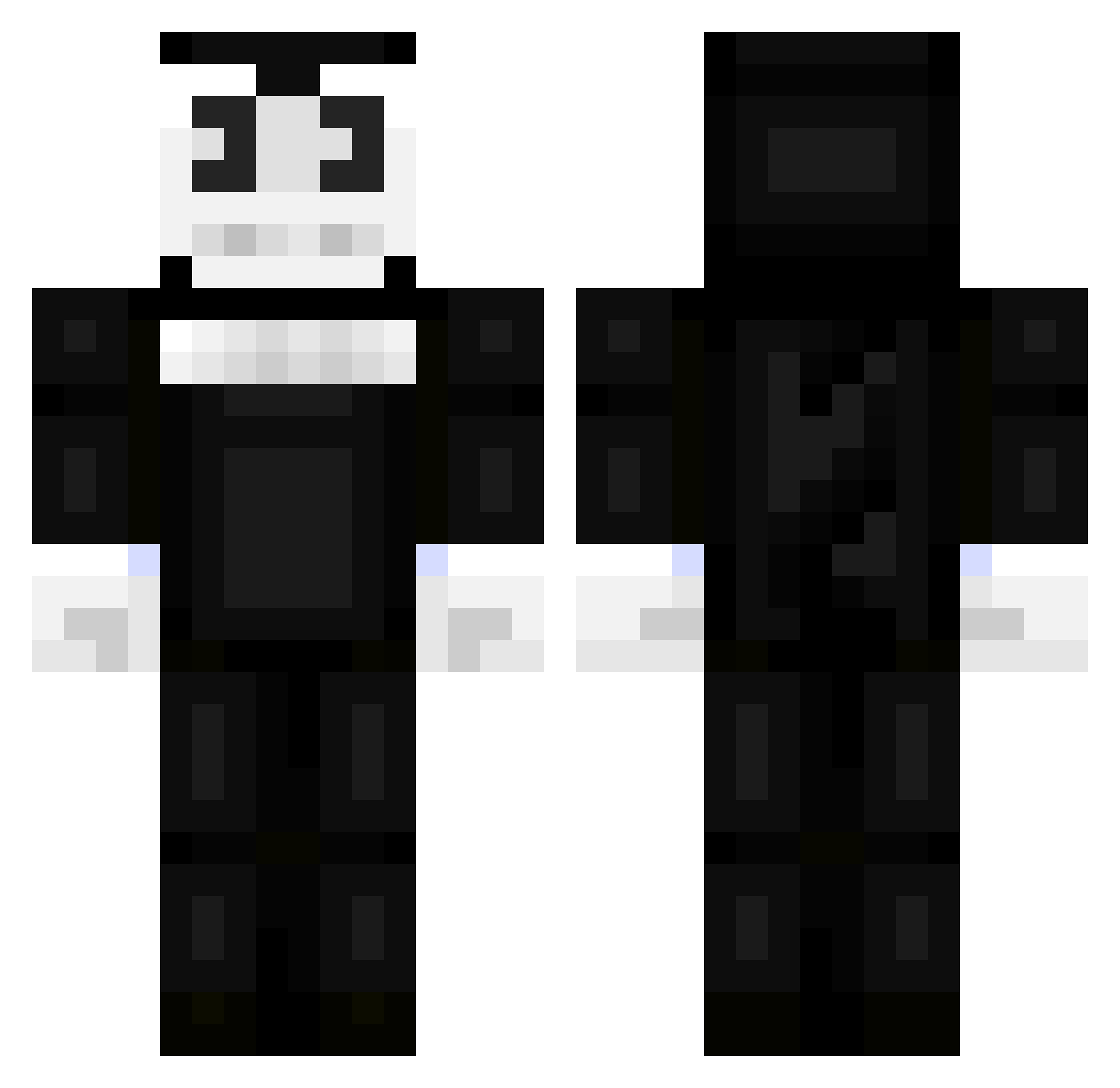 jayboyz10 Minecraft skin, front and back view
