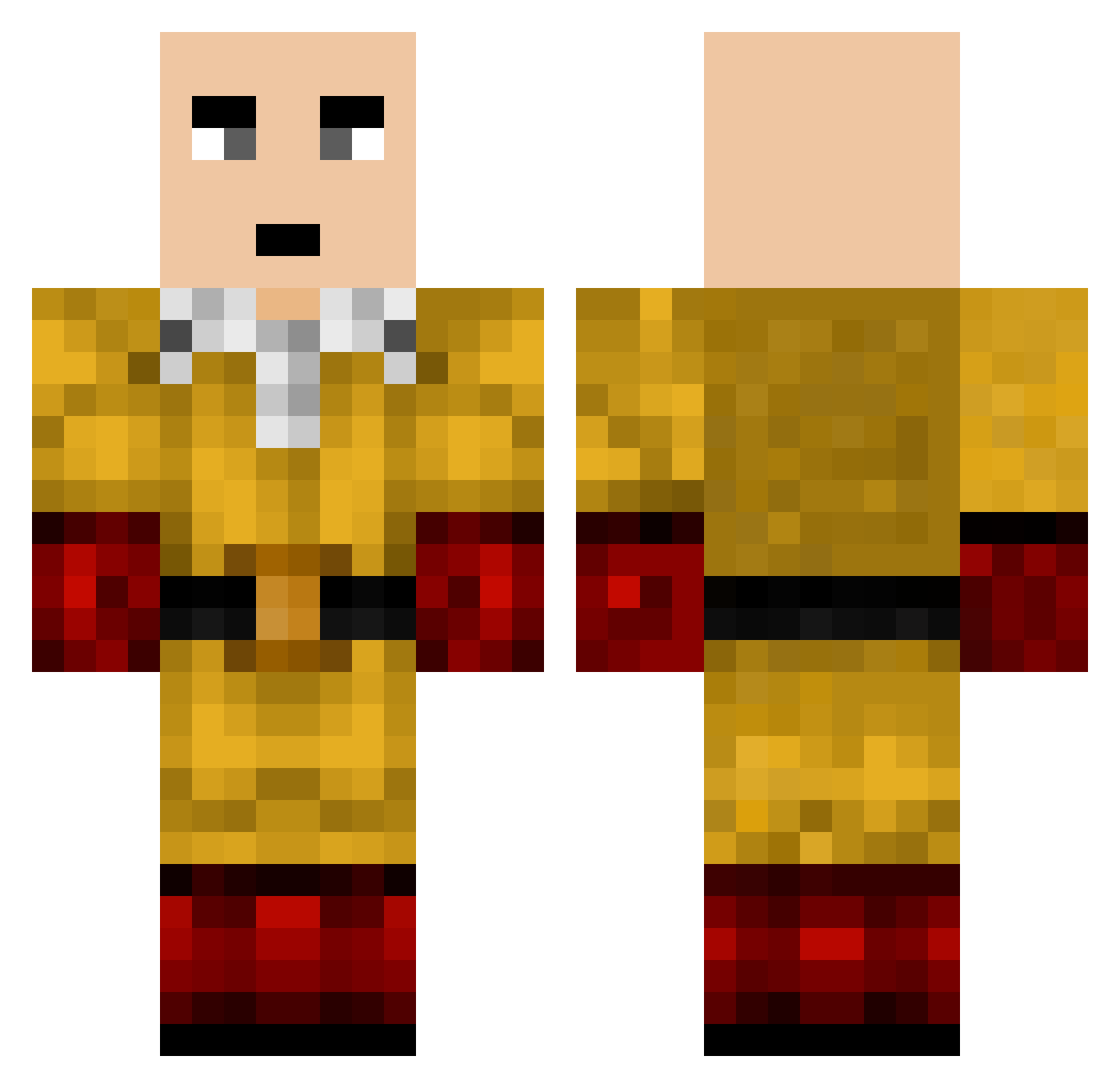 m4remeow Minecraft skin, front and back view