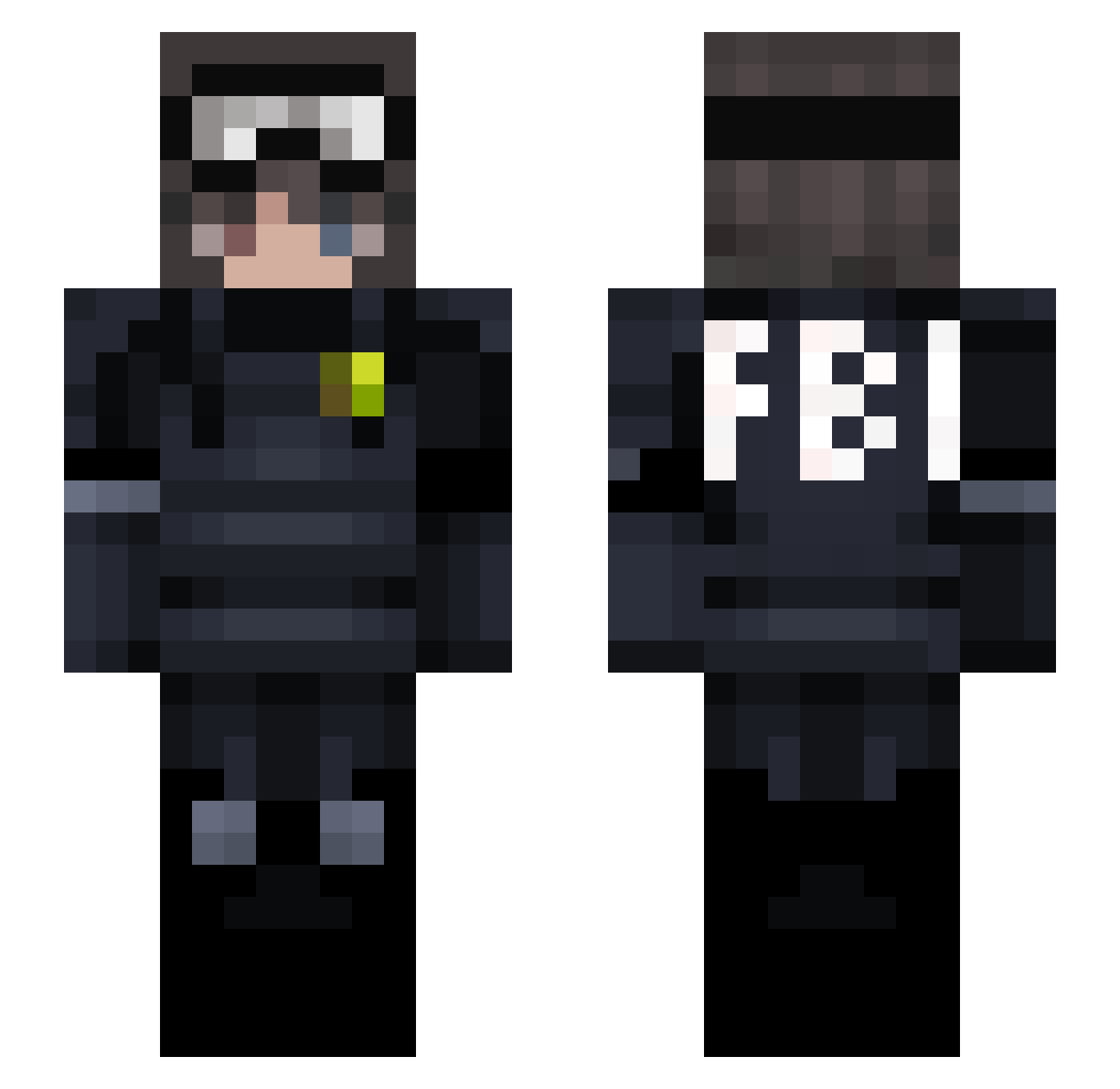 Fr3tx - fbi Minecraft skin