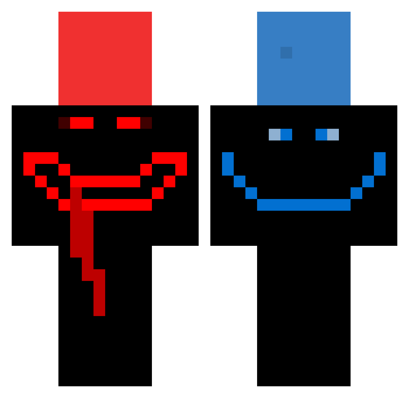 julkaczy151 Minecraft skin, front and back view
