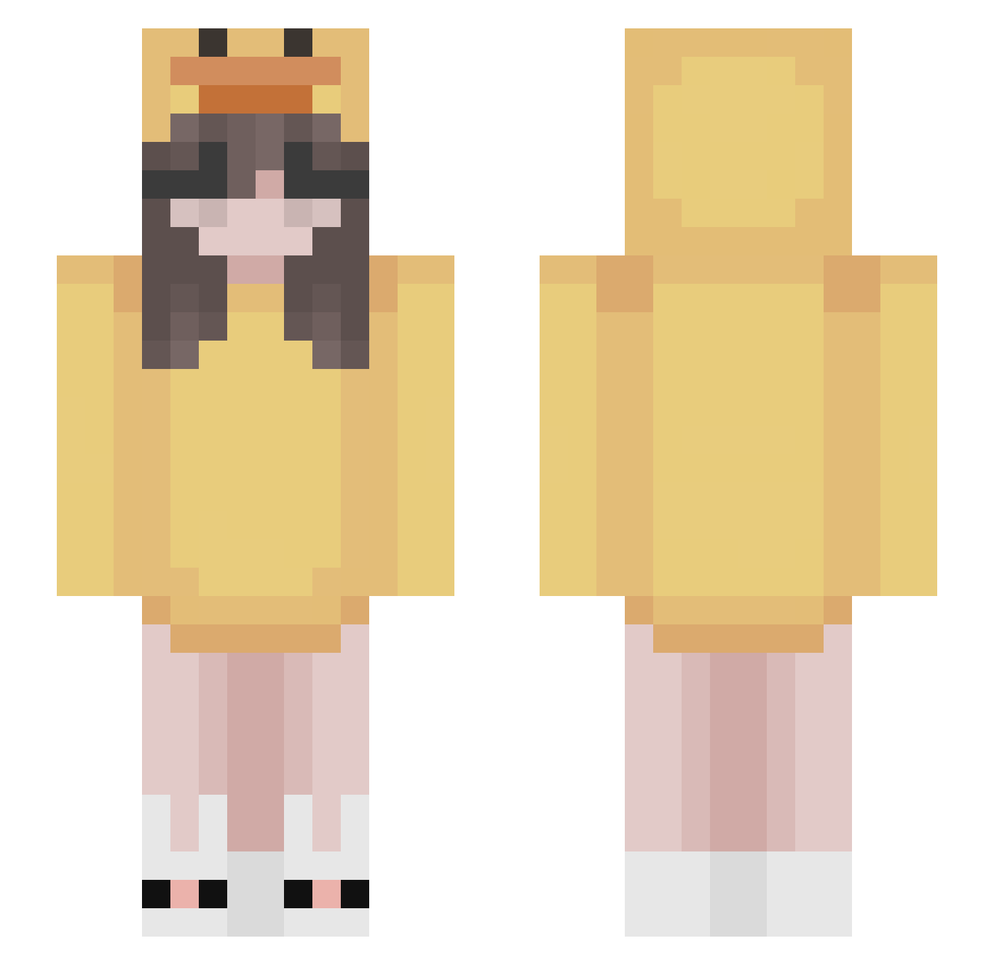 ggem4764 Minecraft skin, front and back view