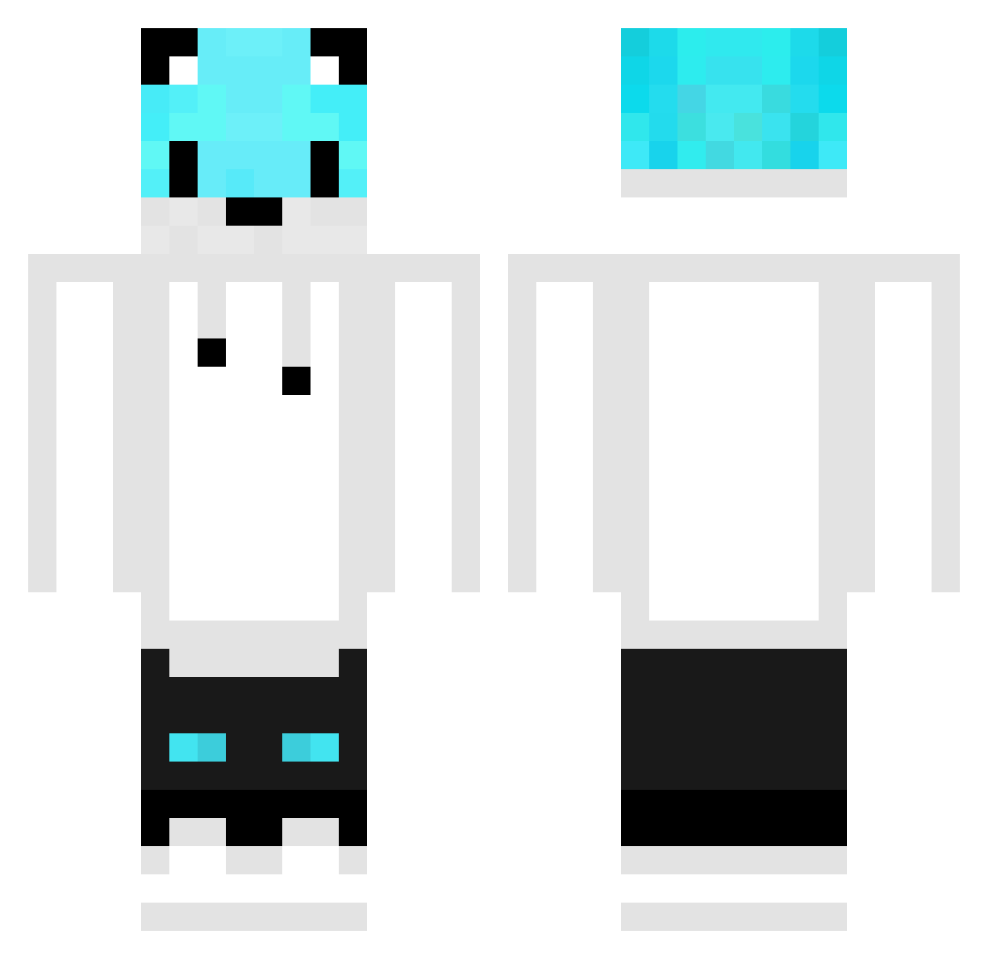 foxthanhlamdo Minecraft skin, front and back view