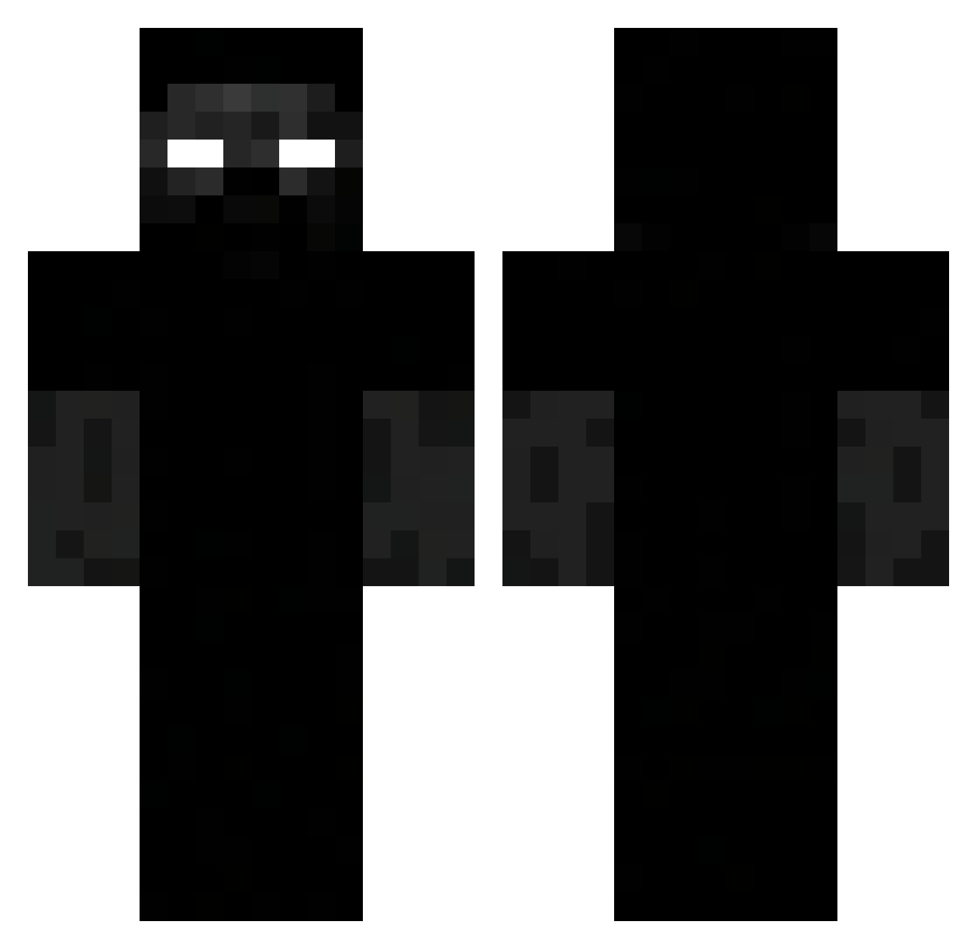 VerschlafnTv Minecraft skin, front and back view