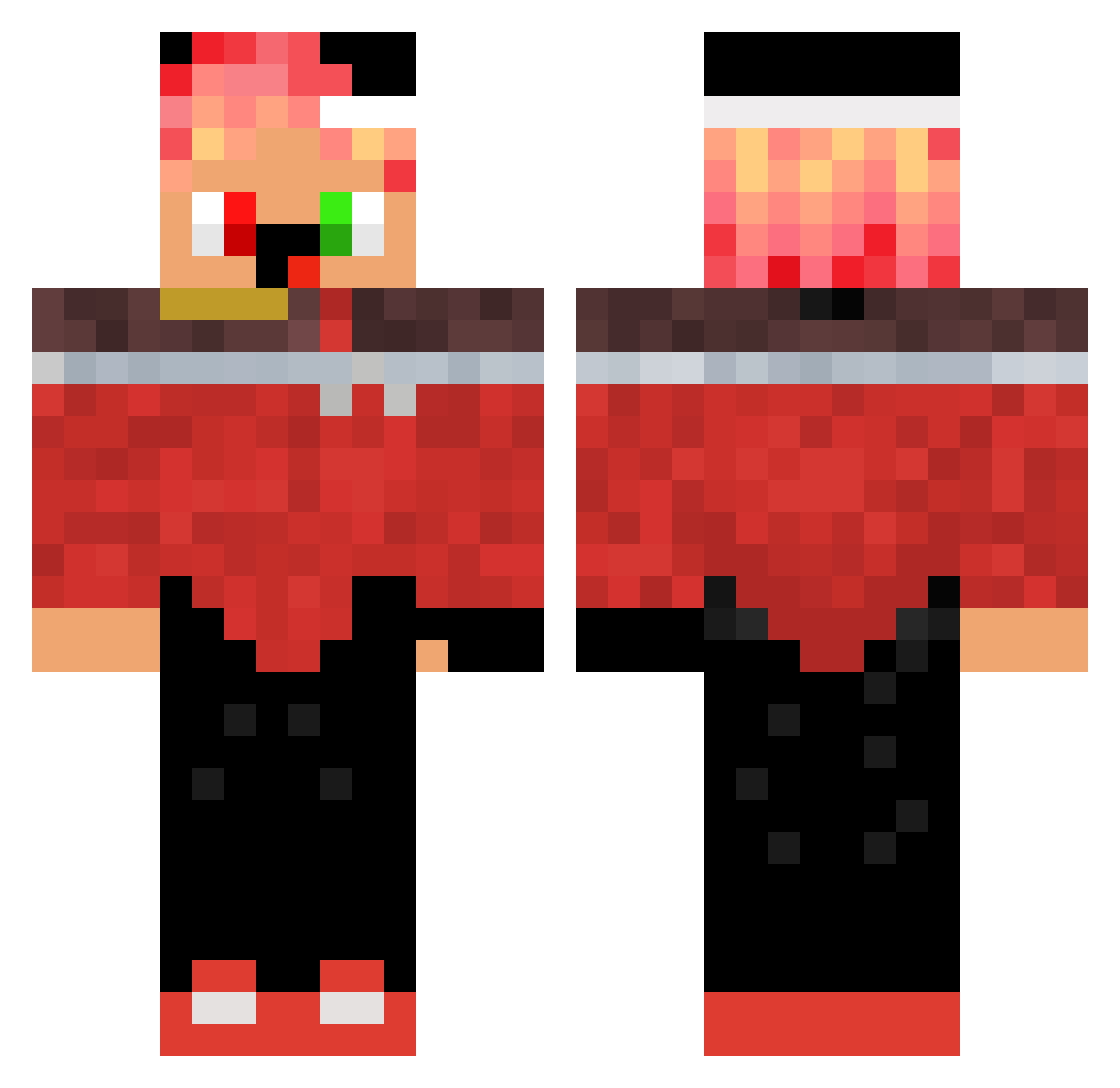 EthanDaBEST_ Minecraft skin, front and back view