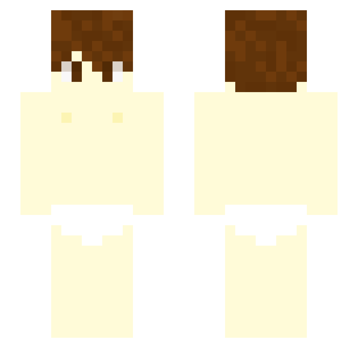 RayyanRizzy Minecraft skin, front and back view