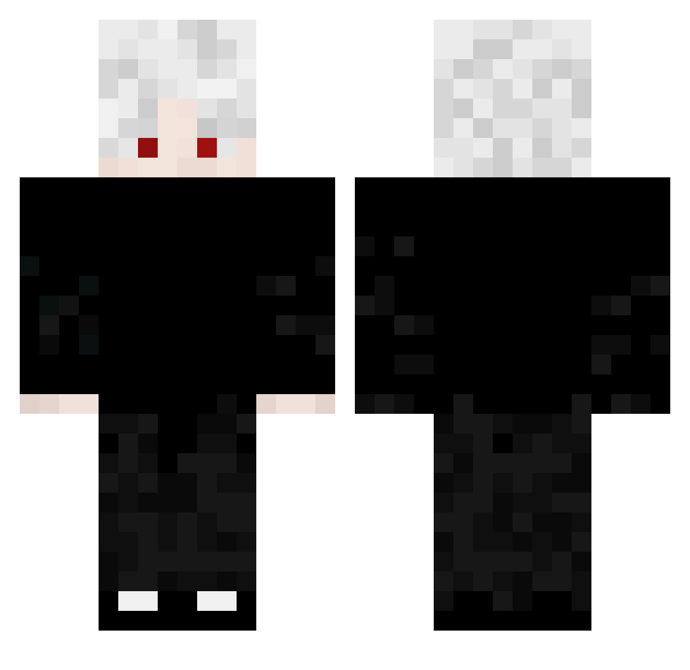 Rodveis_UwU Minecraft skin, front and back view