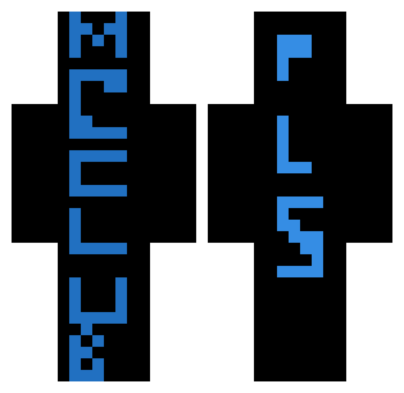 KiyuttaMan Minecraft skin, front and back view