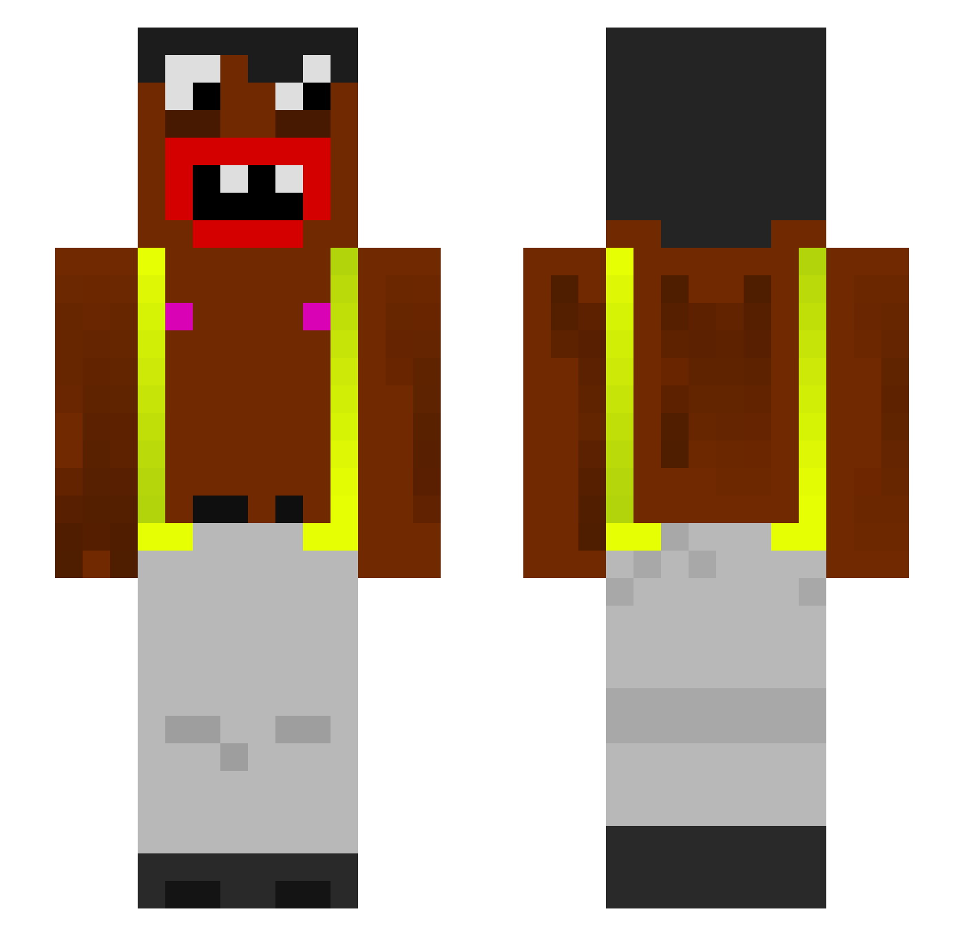 komar__ Minecraft skin, front and back view