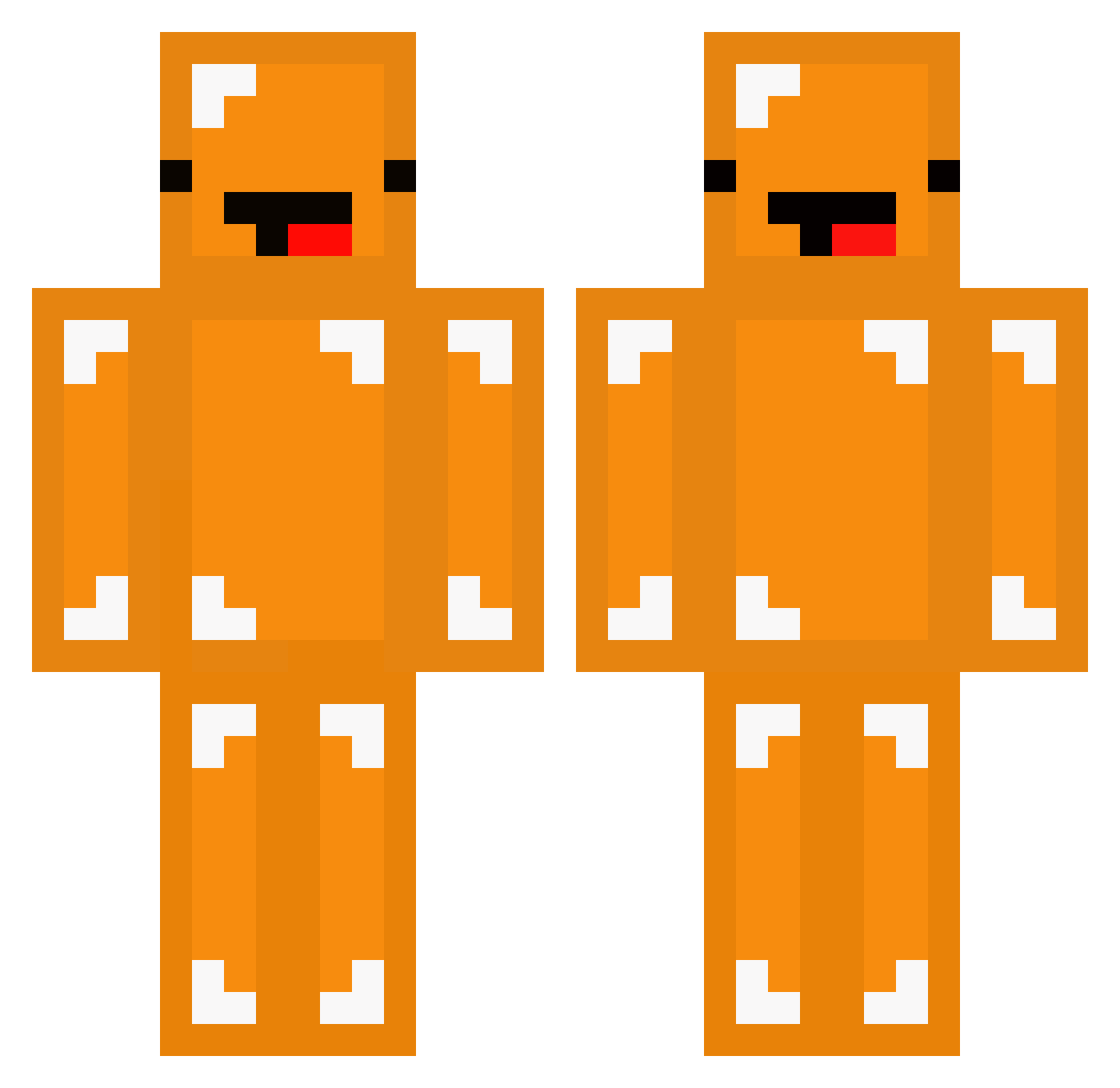 MedaBest__TF Minecraft skin, front and back view