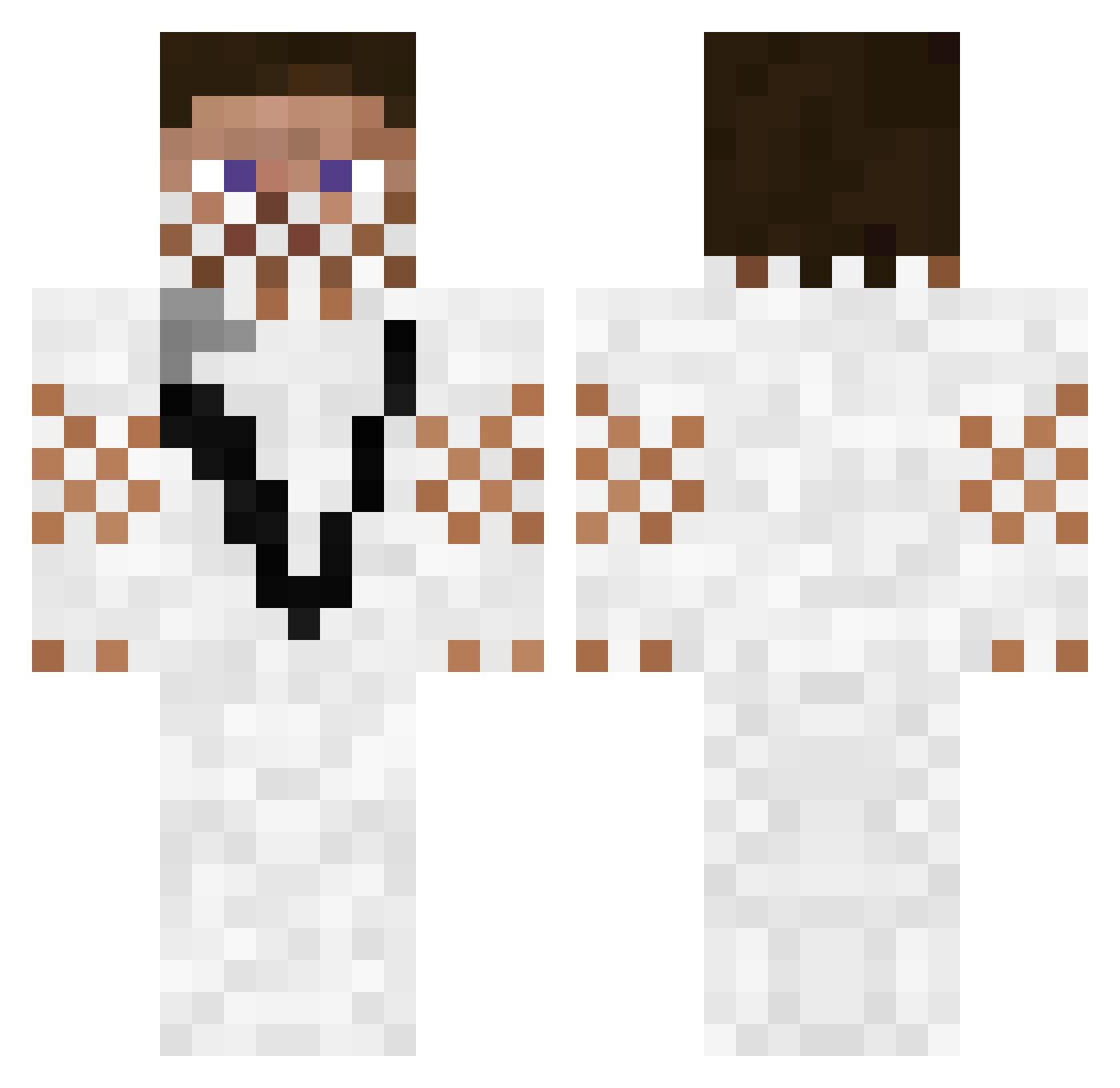 DeclanRoss248 Minecraft skin, front and back view