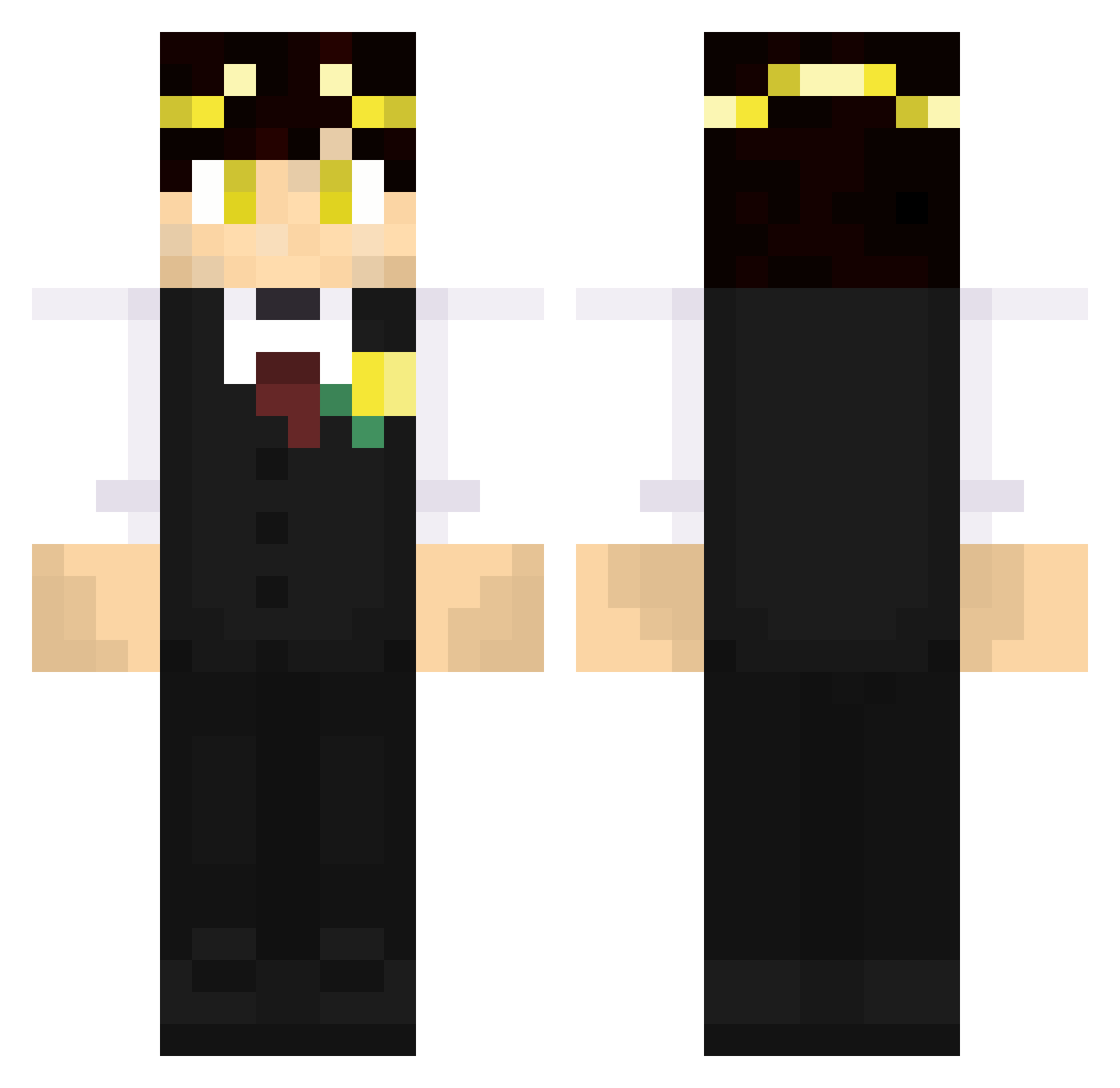 yd__ Minecraft skin, front and back view