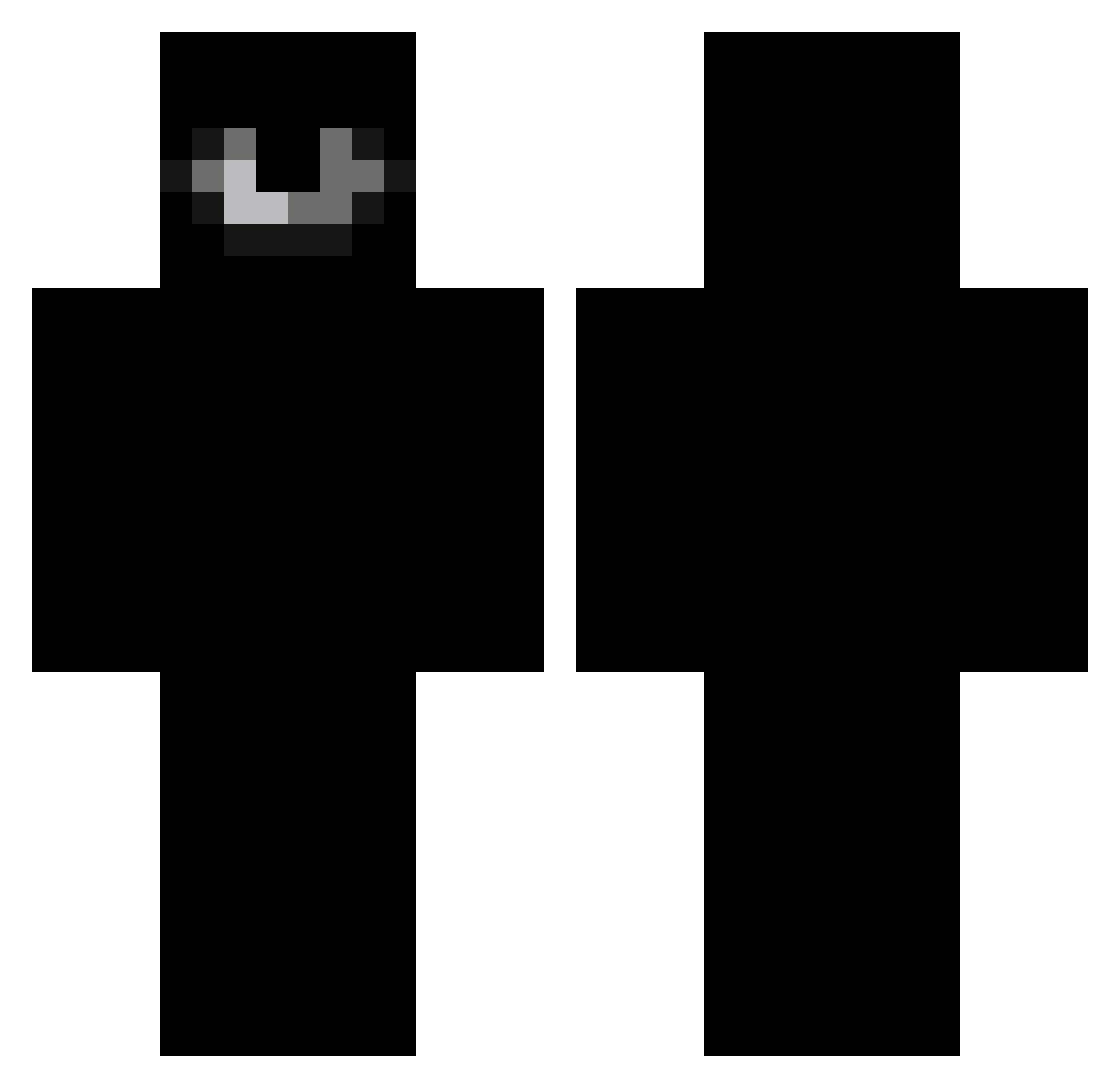 Insane_B0lt Minecraft skin, front and back view