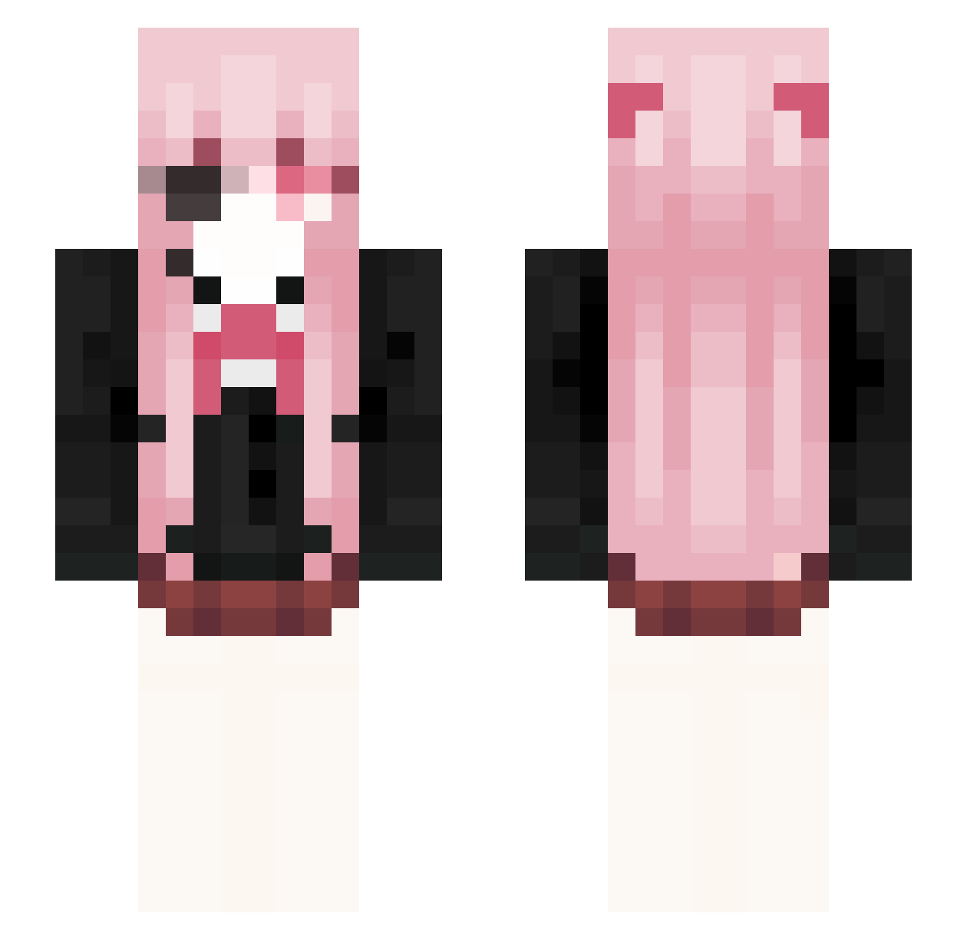 _CHANGCHUAN Minecraft skin, front and back view