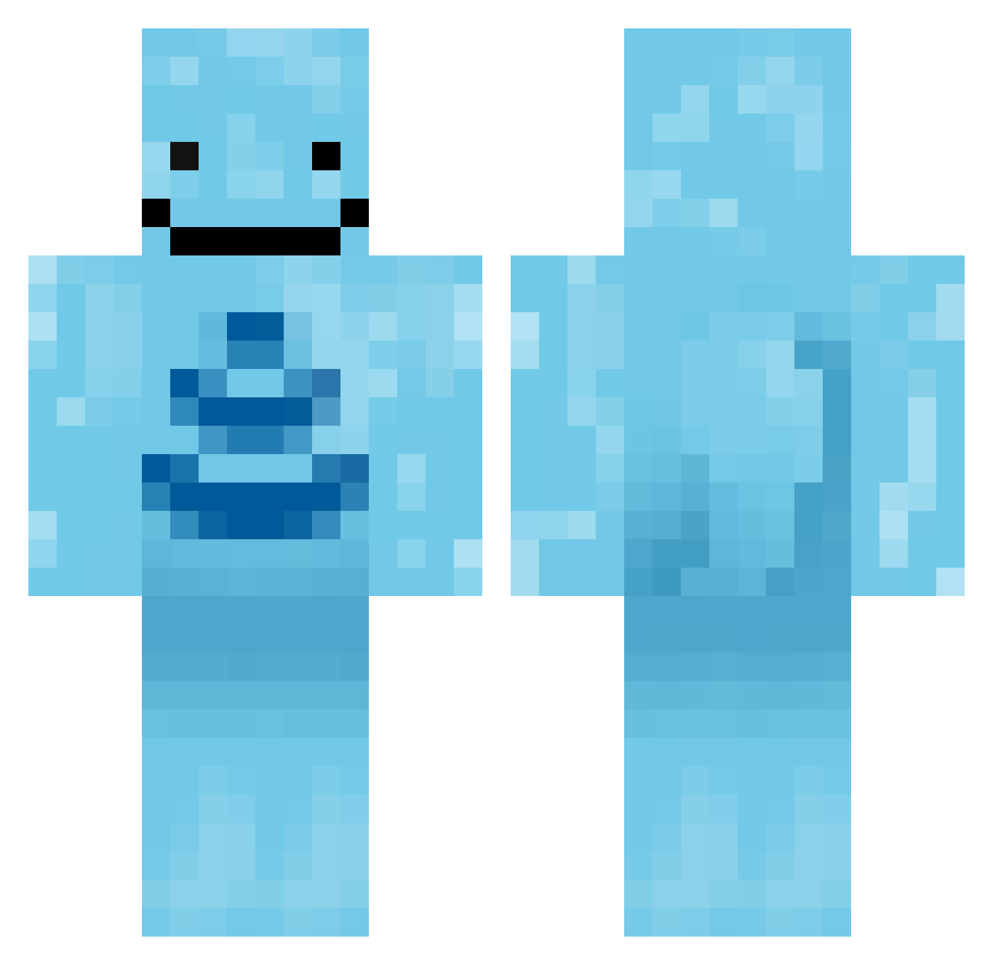 That_wyttmn Minecraft skin, front and back view