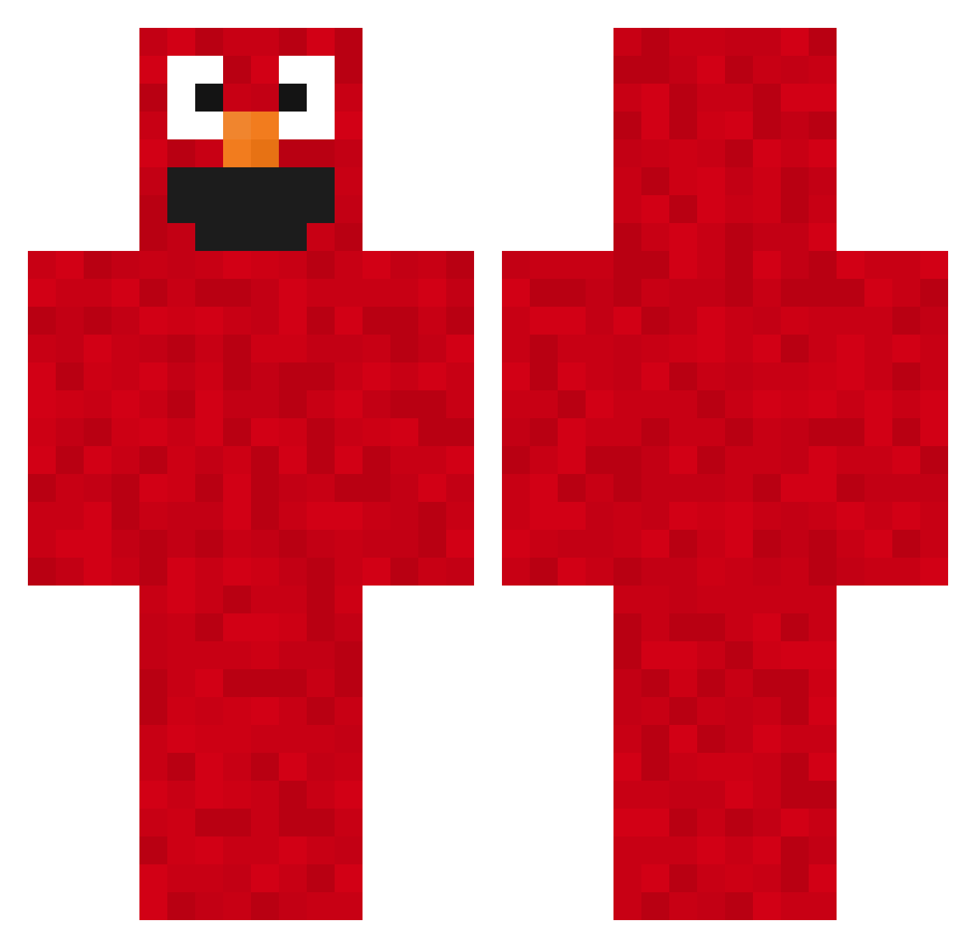 m4ko__ Minecraft skin, front and back view