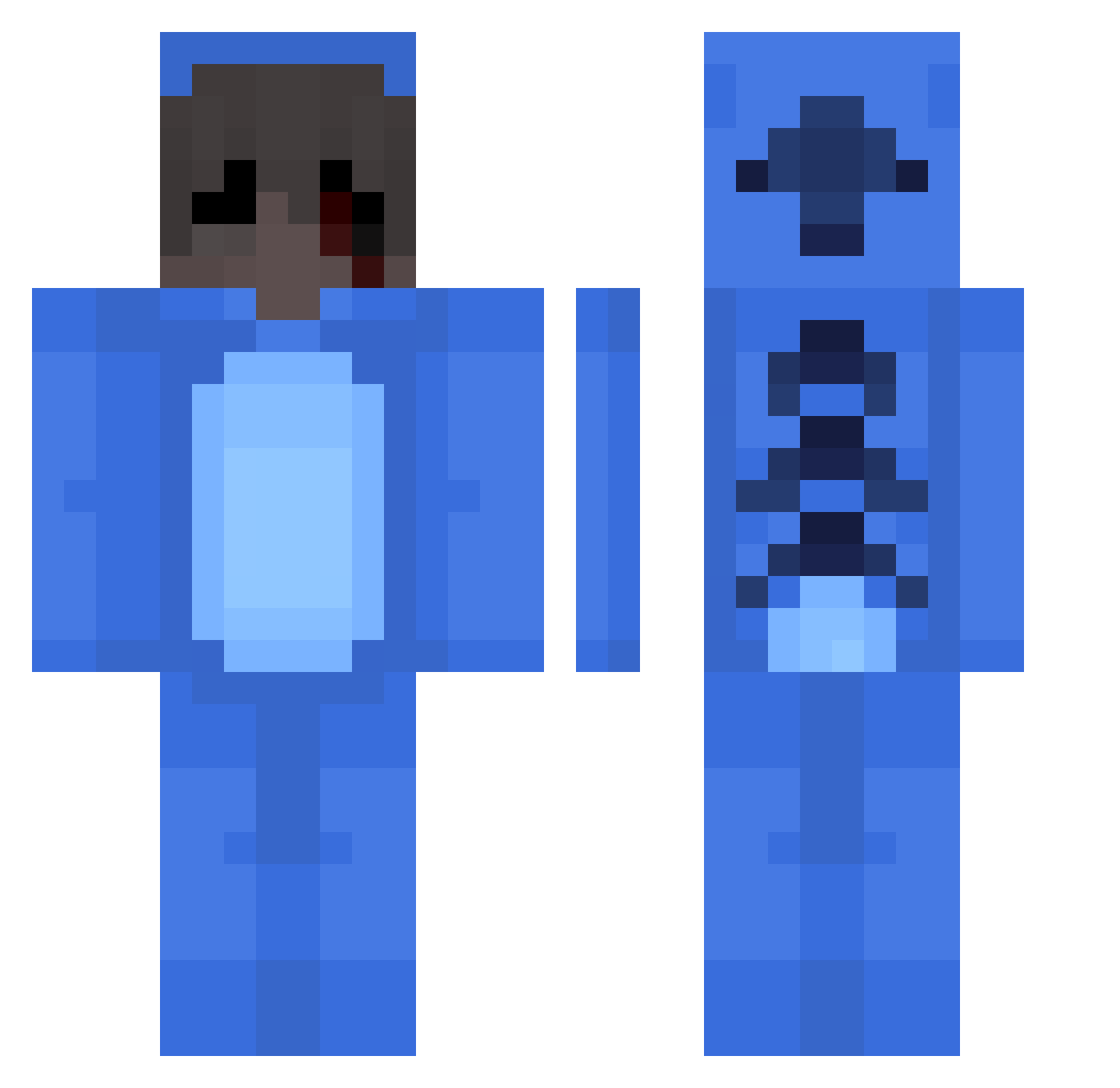 _qwz_ Minecraft skin, front and back view